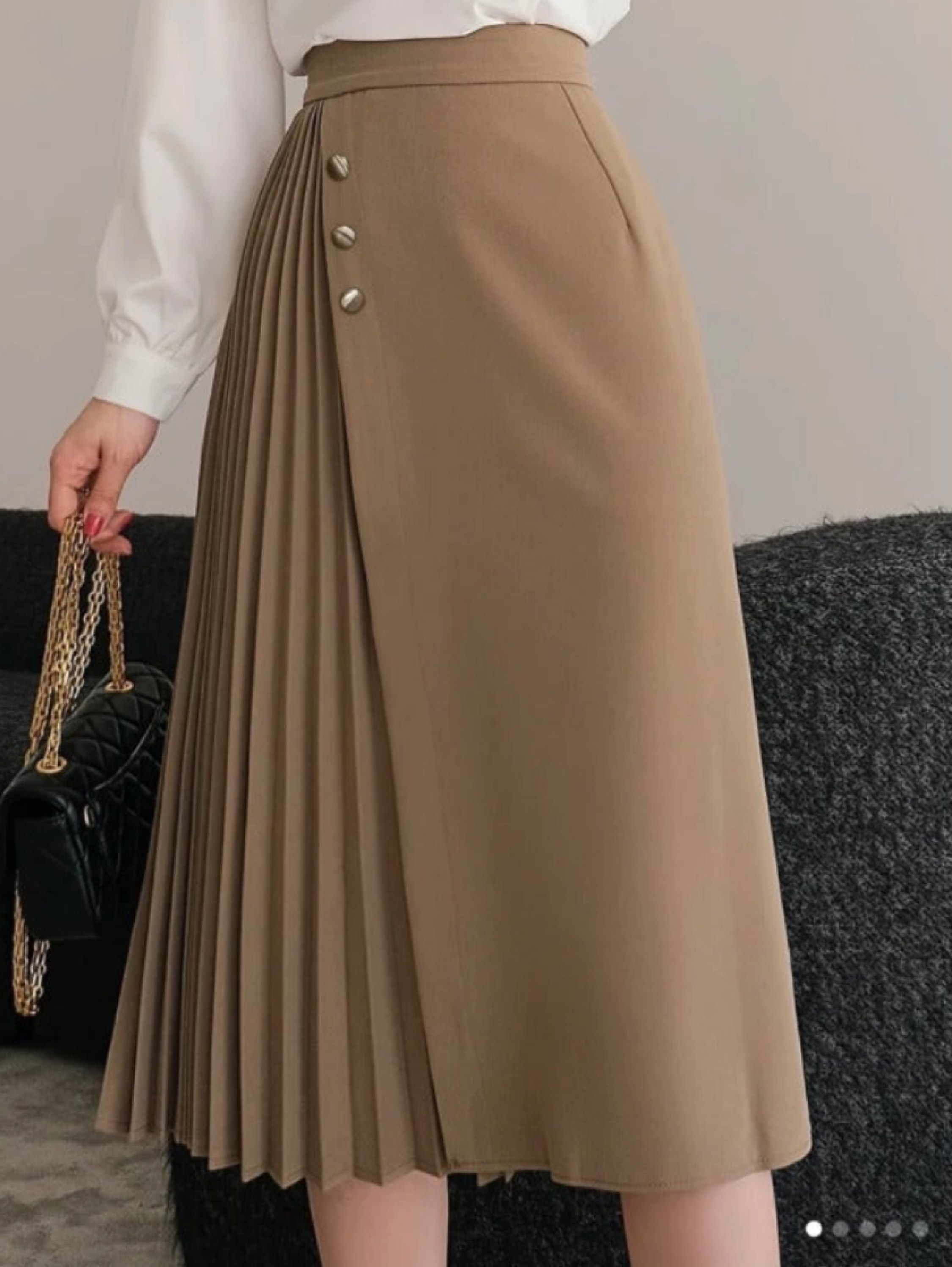Saia Plissada Alfaiataria Premium FF-SAI-024