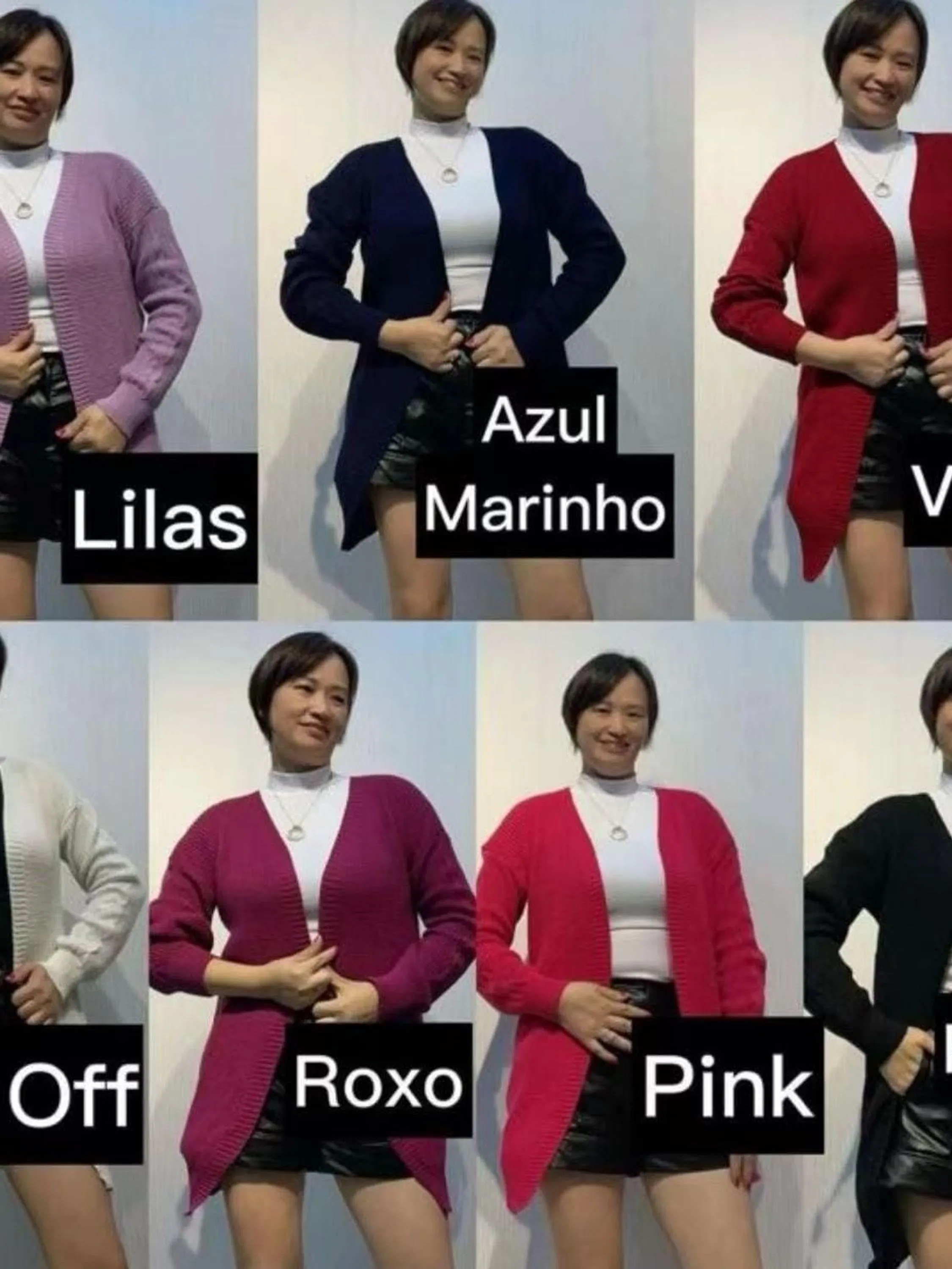Cardigan tricô