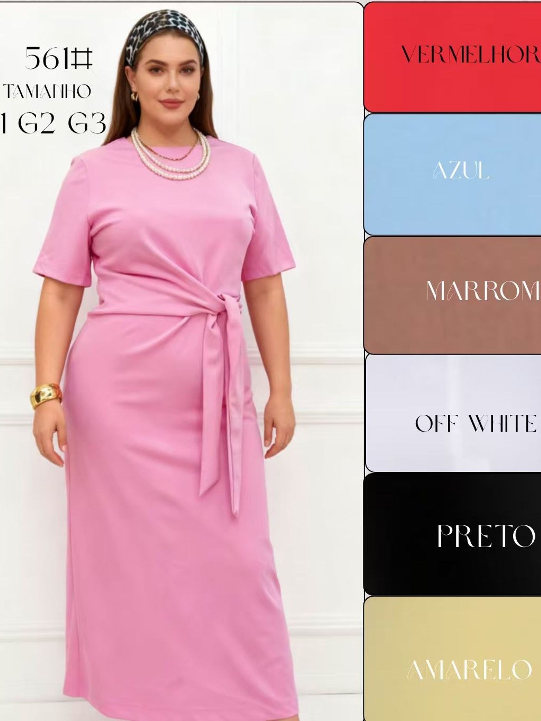 Vestido Twil Plusize