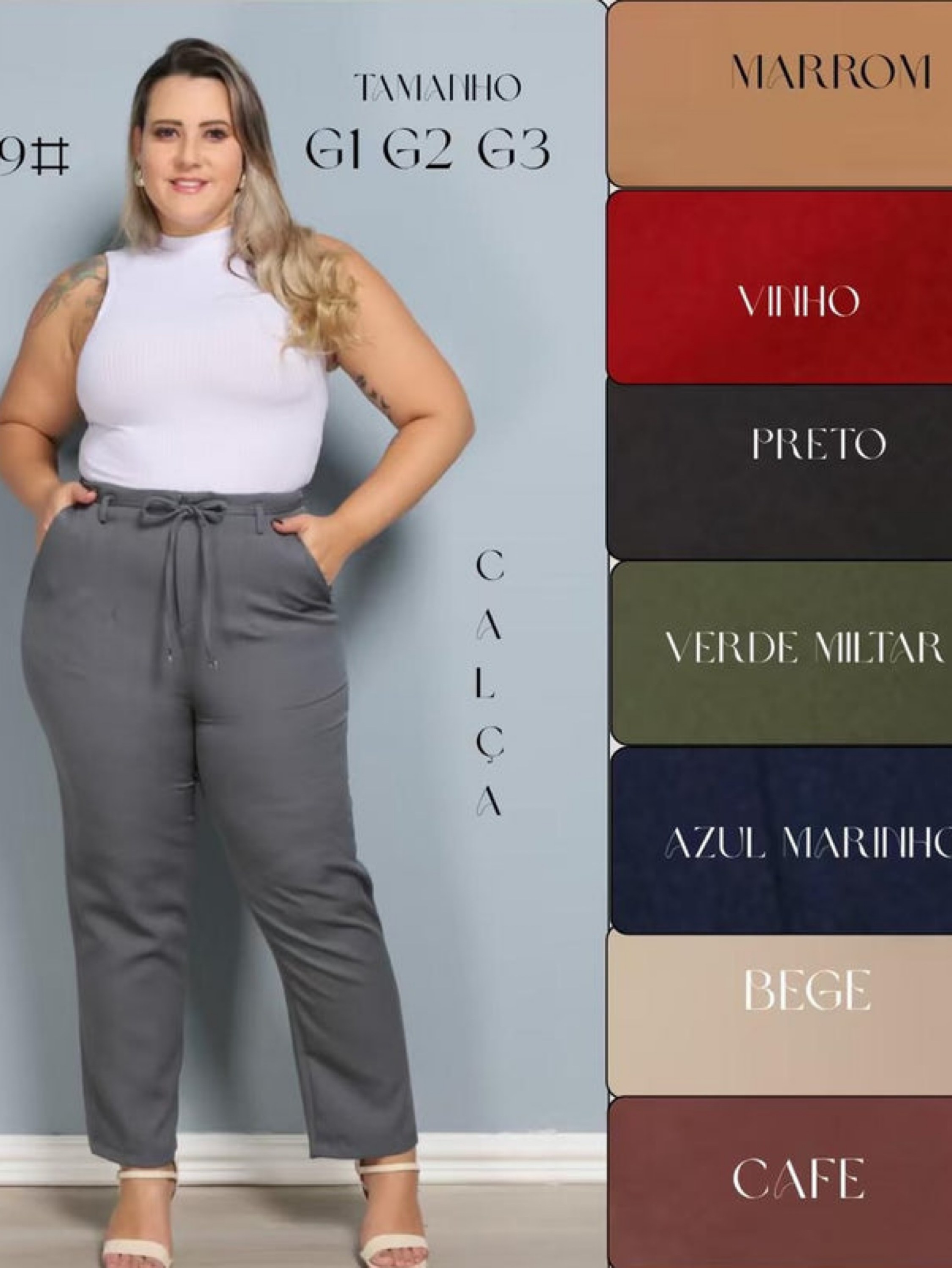 Calça Zara Argola Plus Size FF-CAL-009-CSS-459
