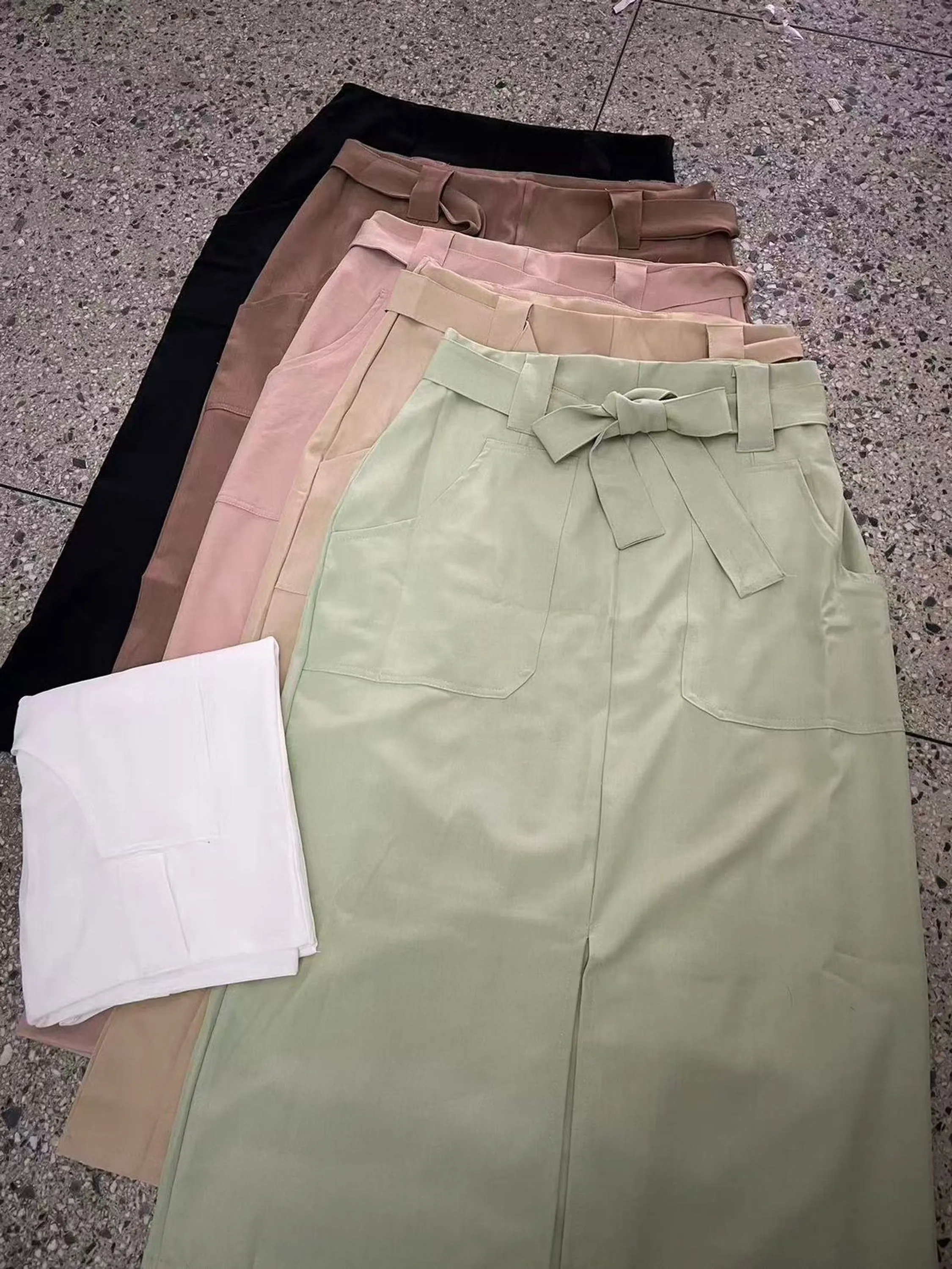 Saia Tecido Twil Linho