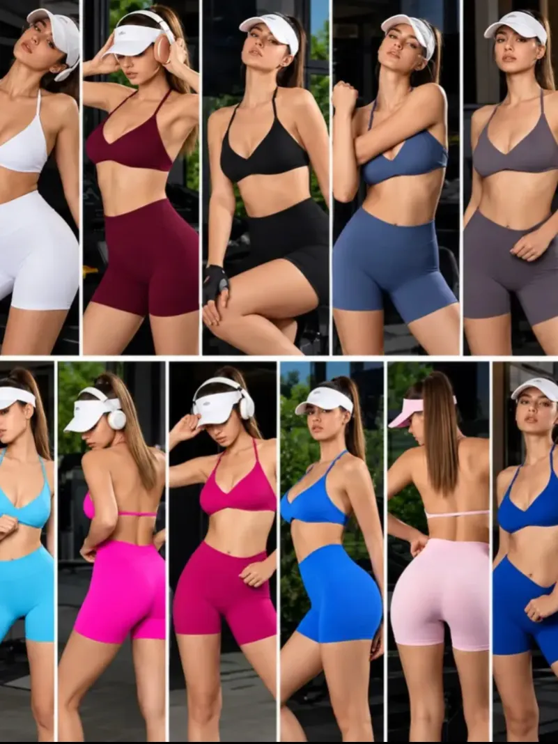 Conjunto Beach Tênis P M G #Mjx017 Academia
