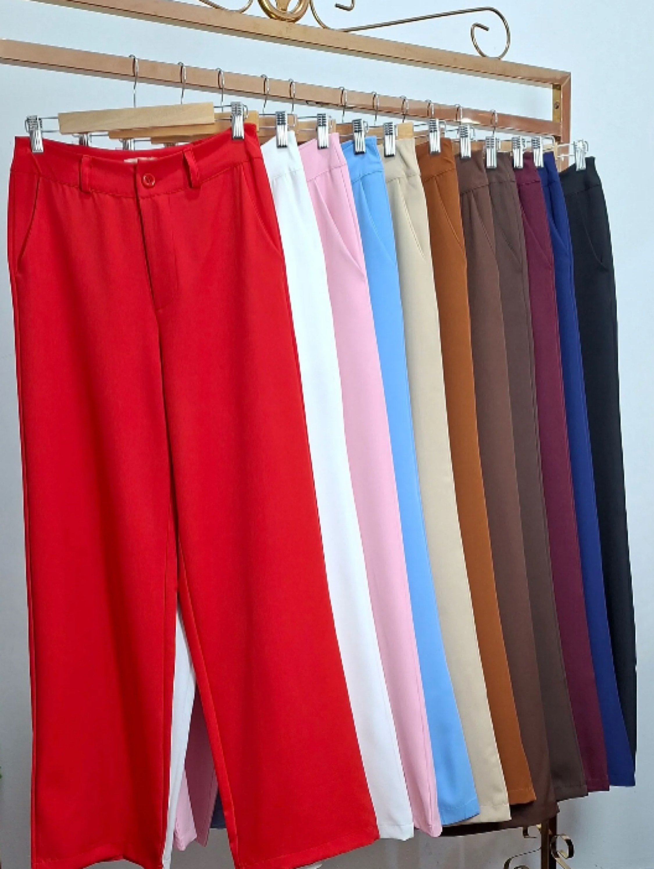 Calça Alfaiataria Pantalona Liso XY-Liso-469