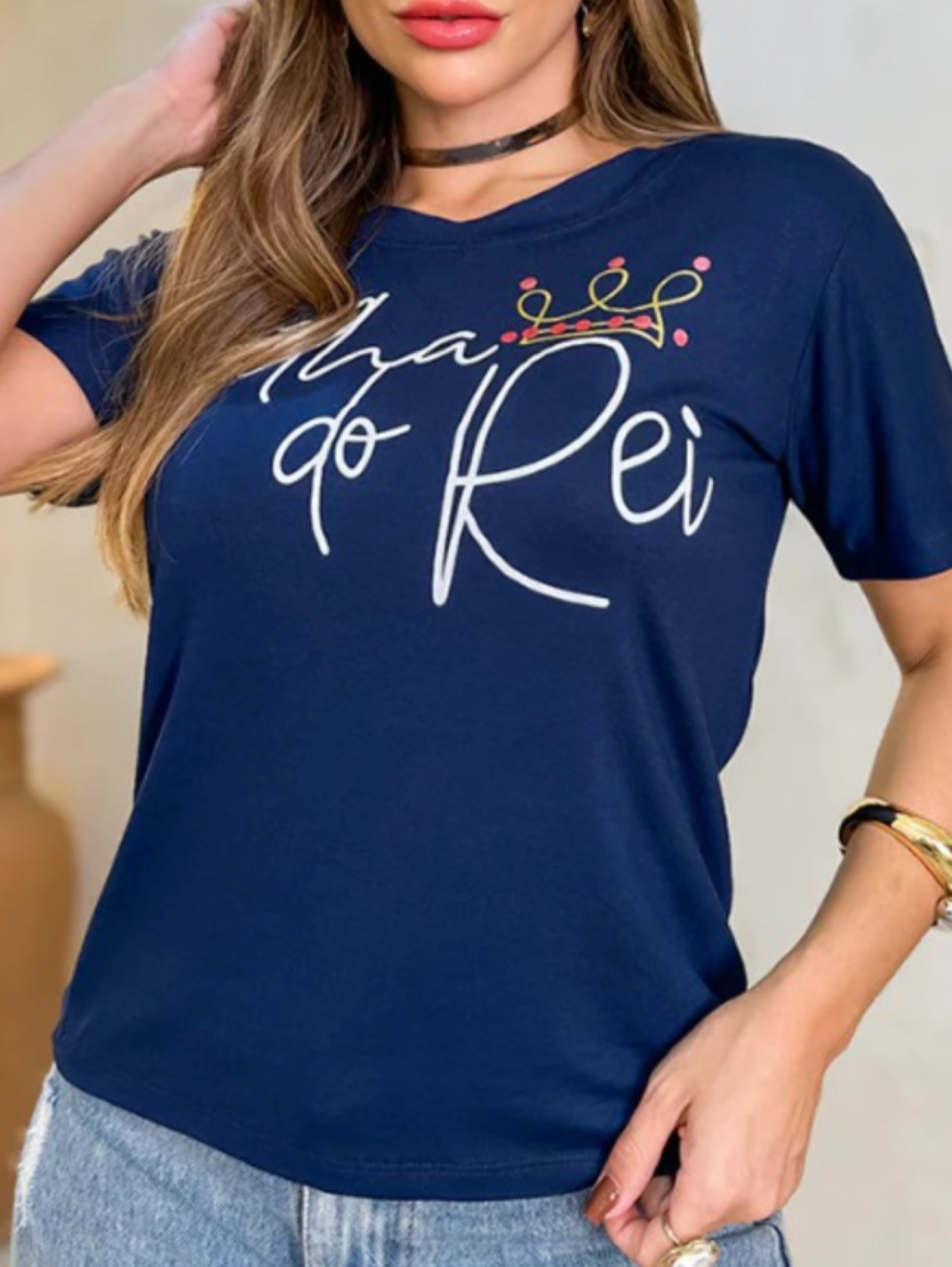 Tshirt Filha do Rei Biscolayca FF-TSH-015