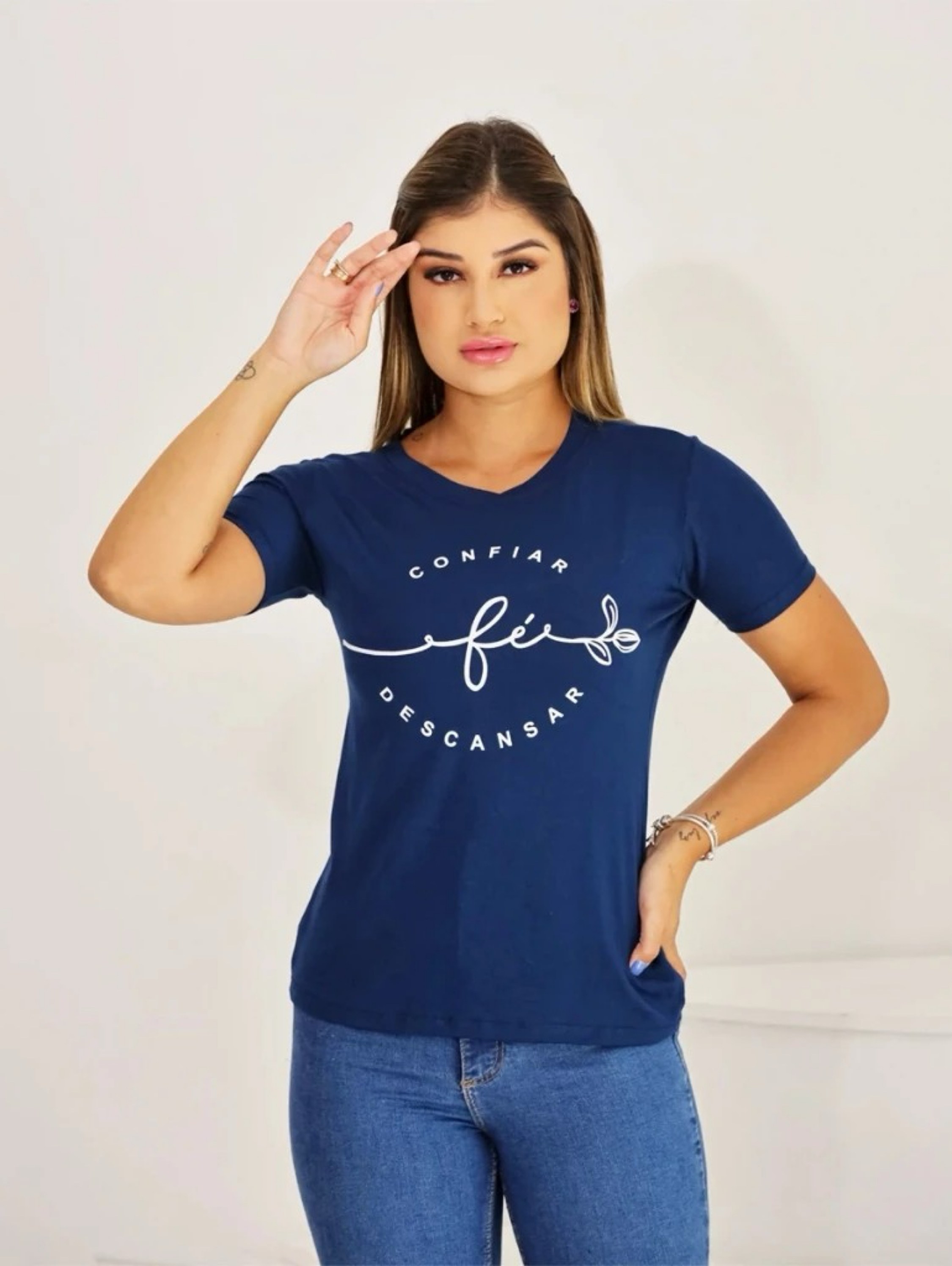Tshirt Fe Confiar Biscolayca FF-TSH-026