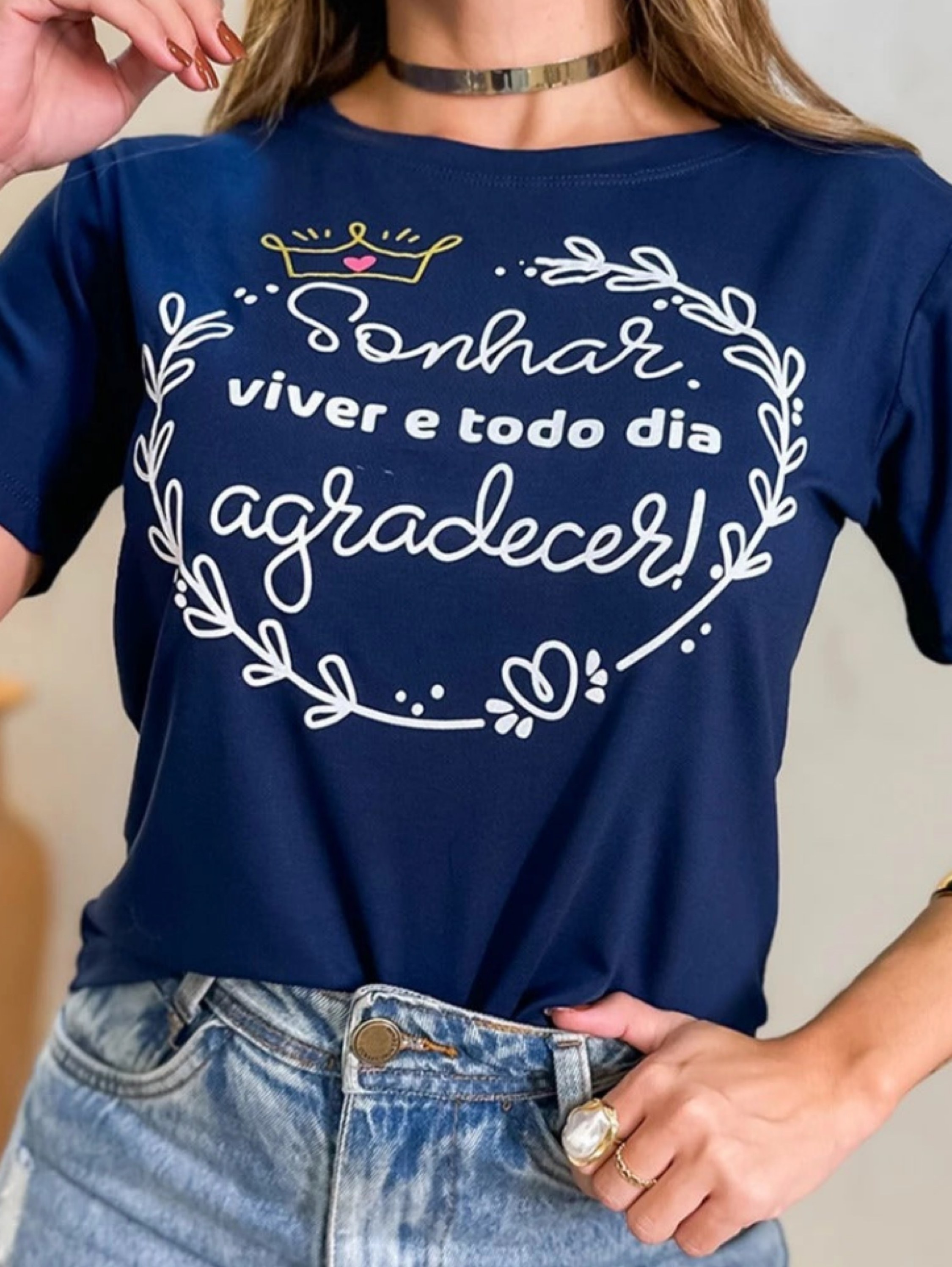 Tshirt Todo Dia Agradecer Biscolayca FF-TSH-019