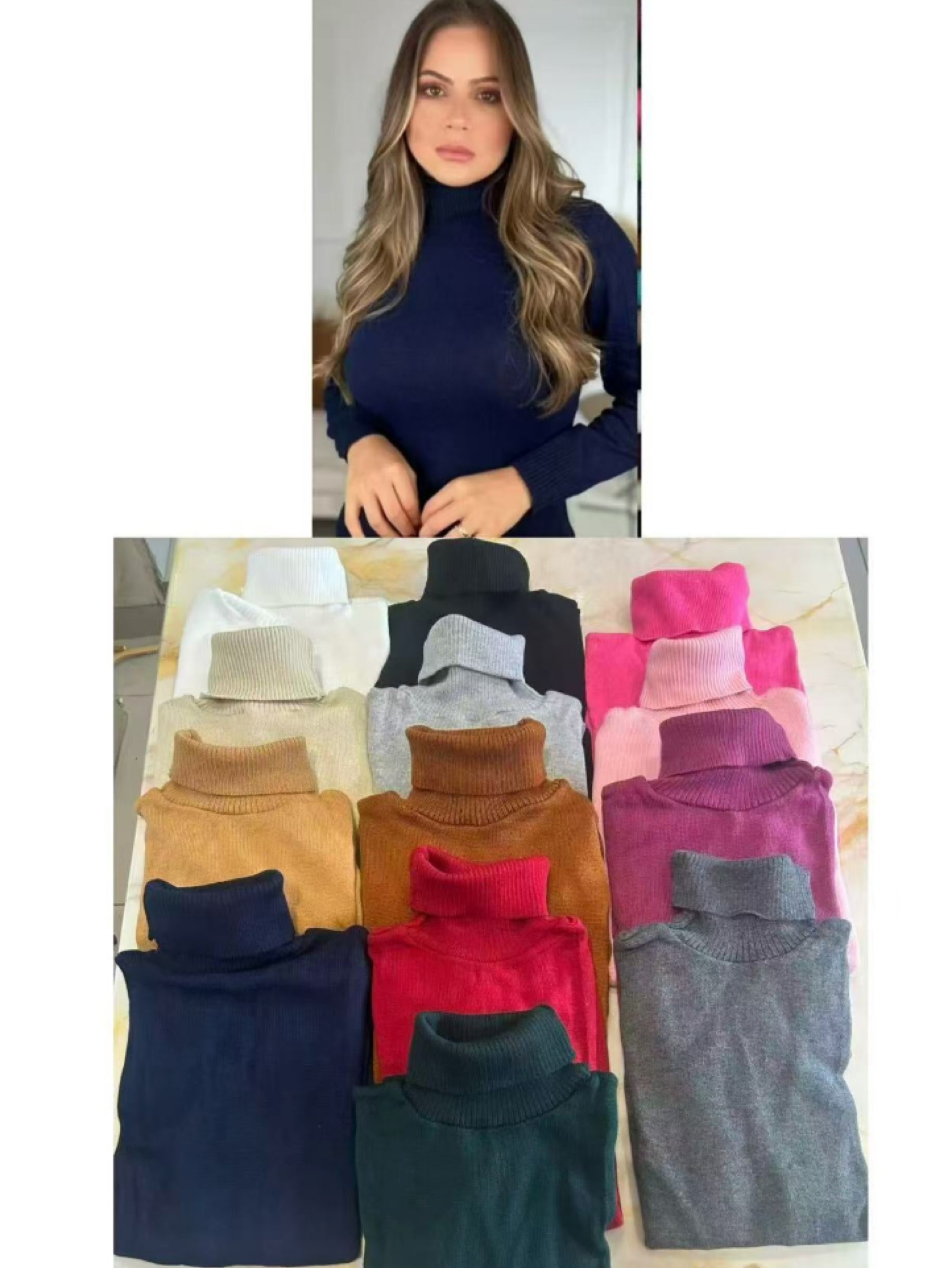 Blusa de Tricot Inverno