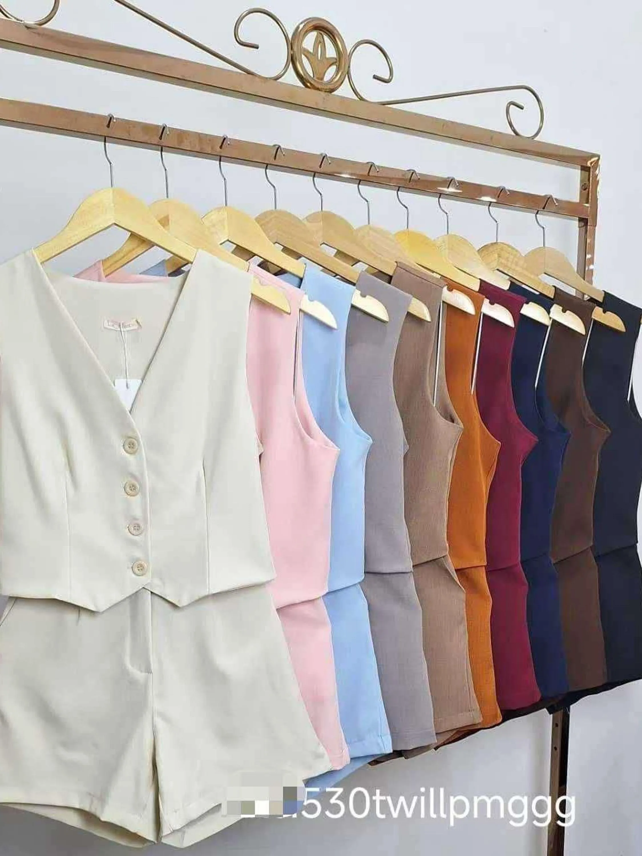 Conjunto colete e short Luís Twil