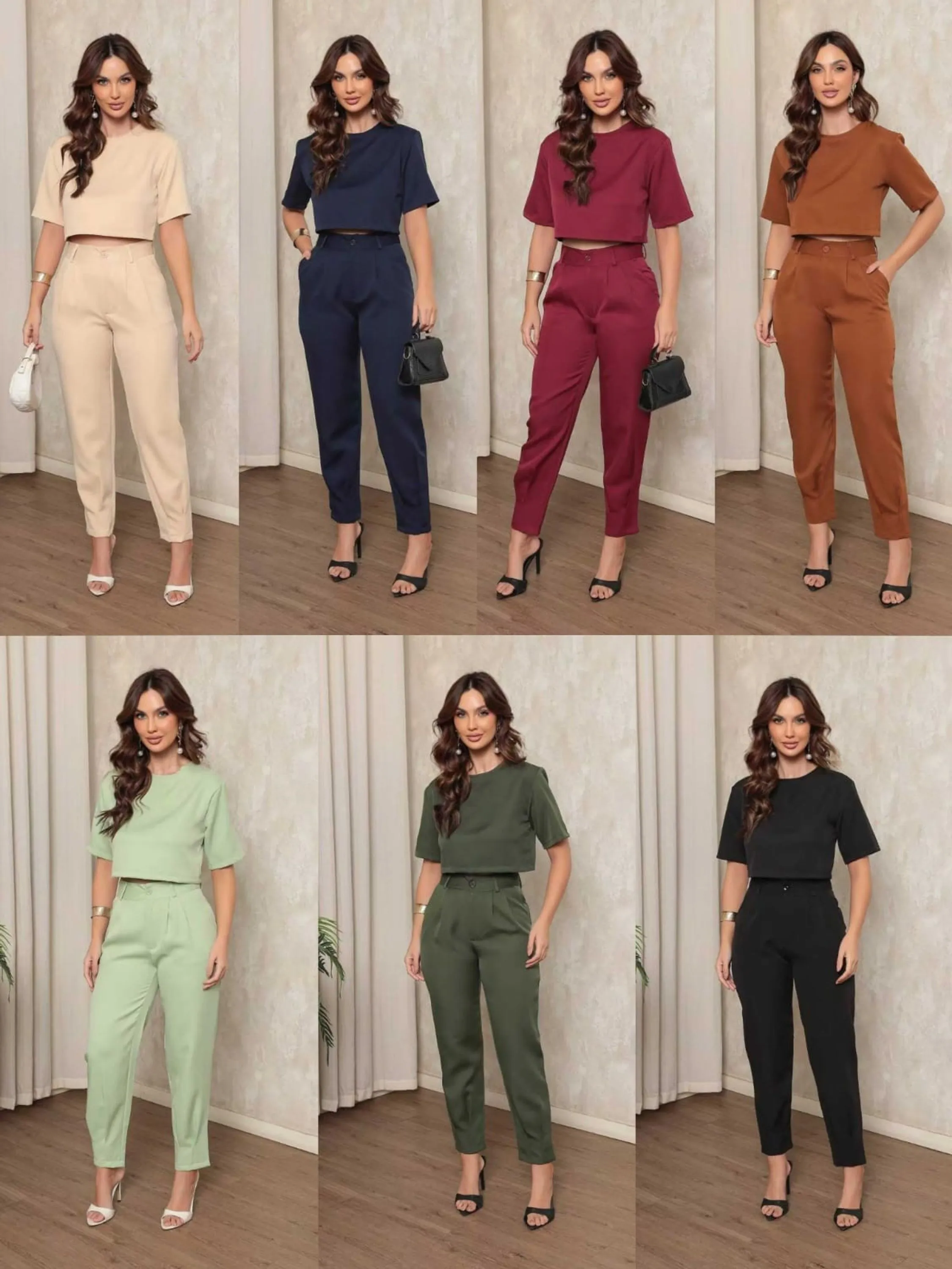 Conjunto Alfaiataria Blusinha e Calça