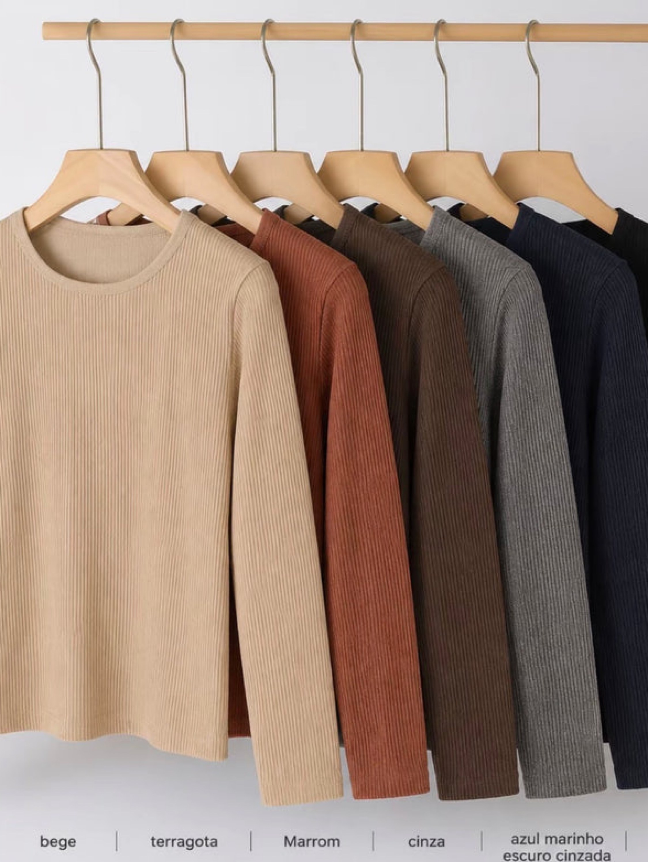 Blusa Térmica Peluciada Inverno P/M G/GG