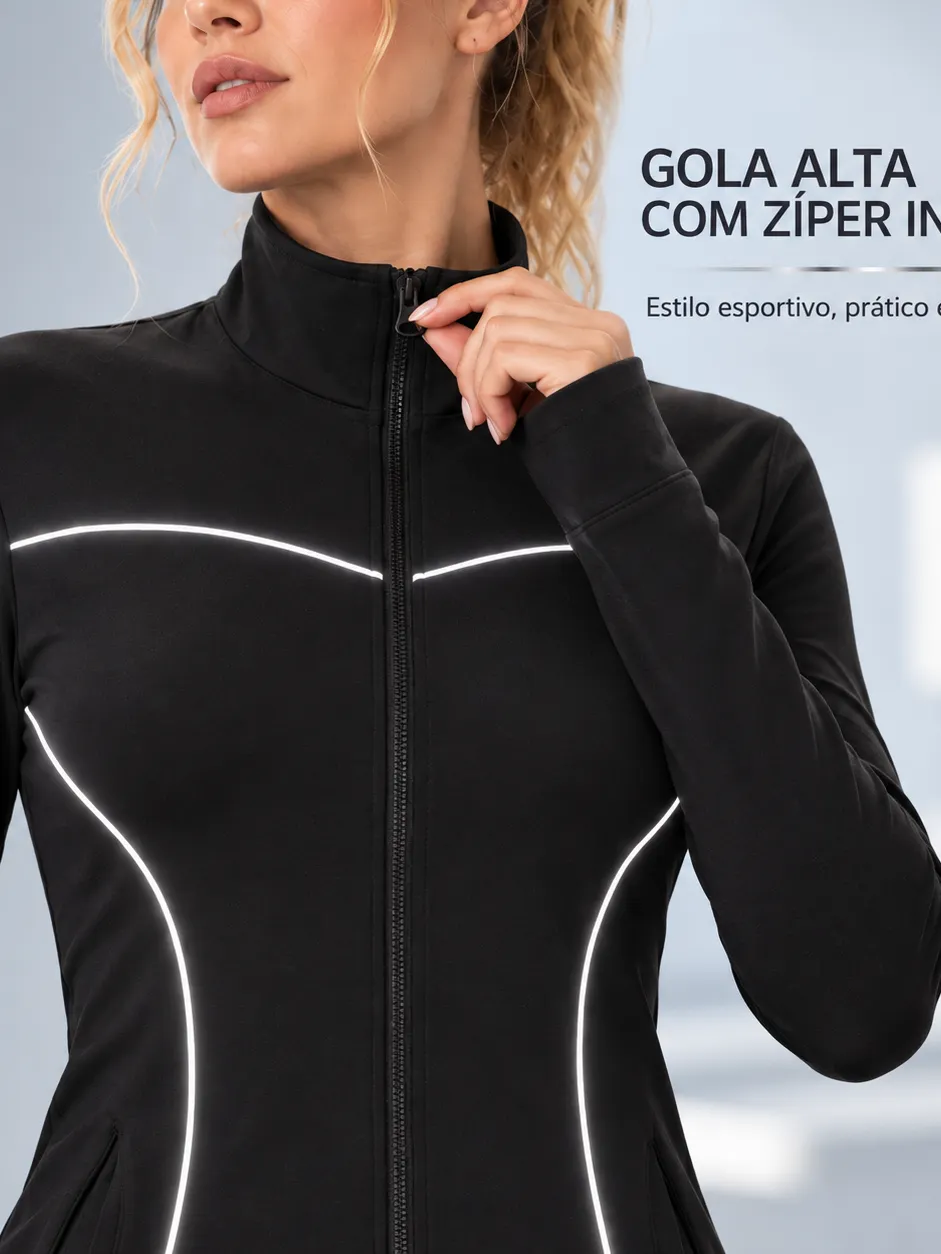 Jaqueta Lulu AcademiaF2001 Tecido Poliamida P/M G GG