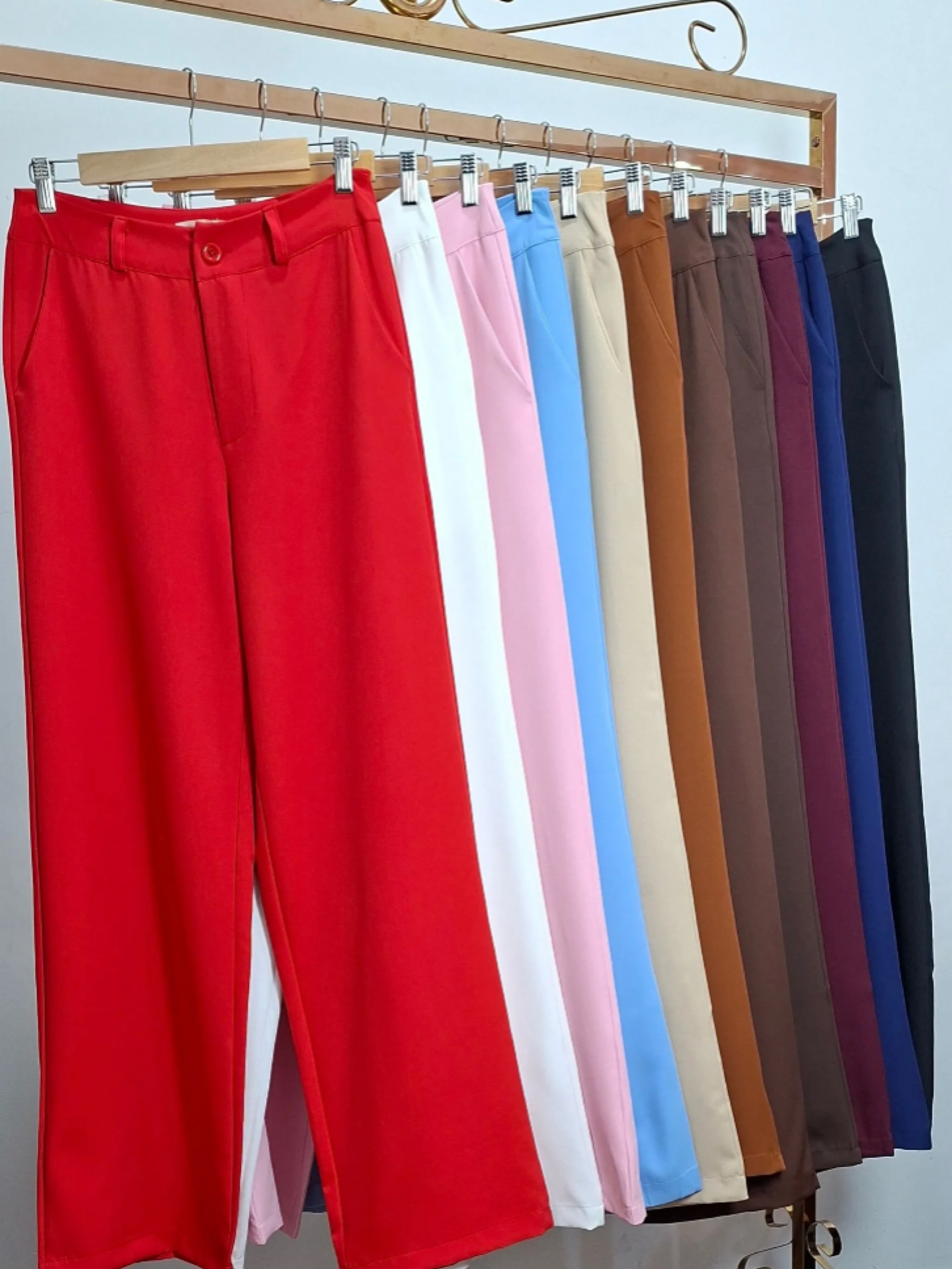 Calça Alfaiataria Pantalona Liso XY-Liso-469