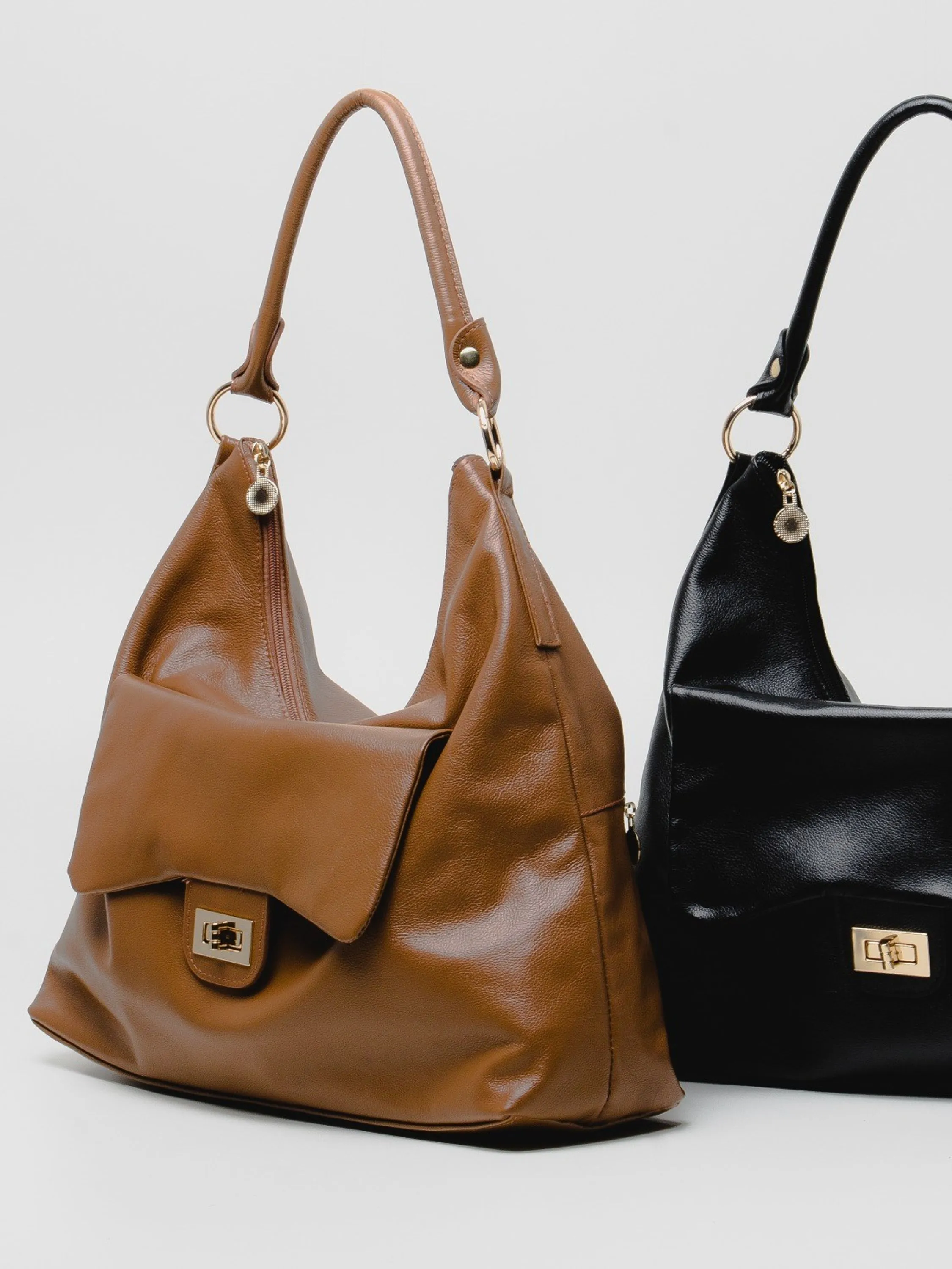 Max bolsa couro canoa lisa 10550289