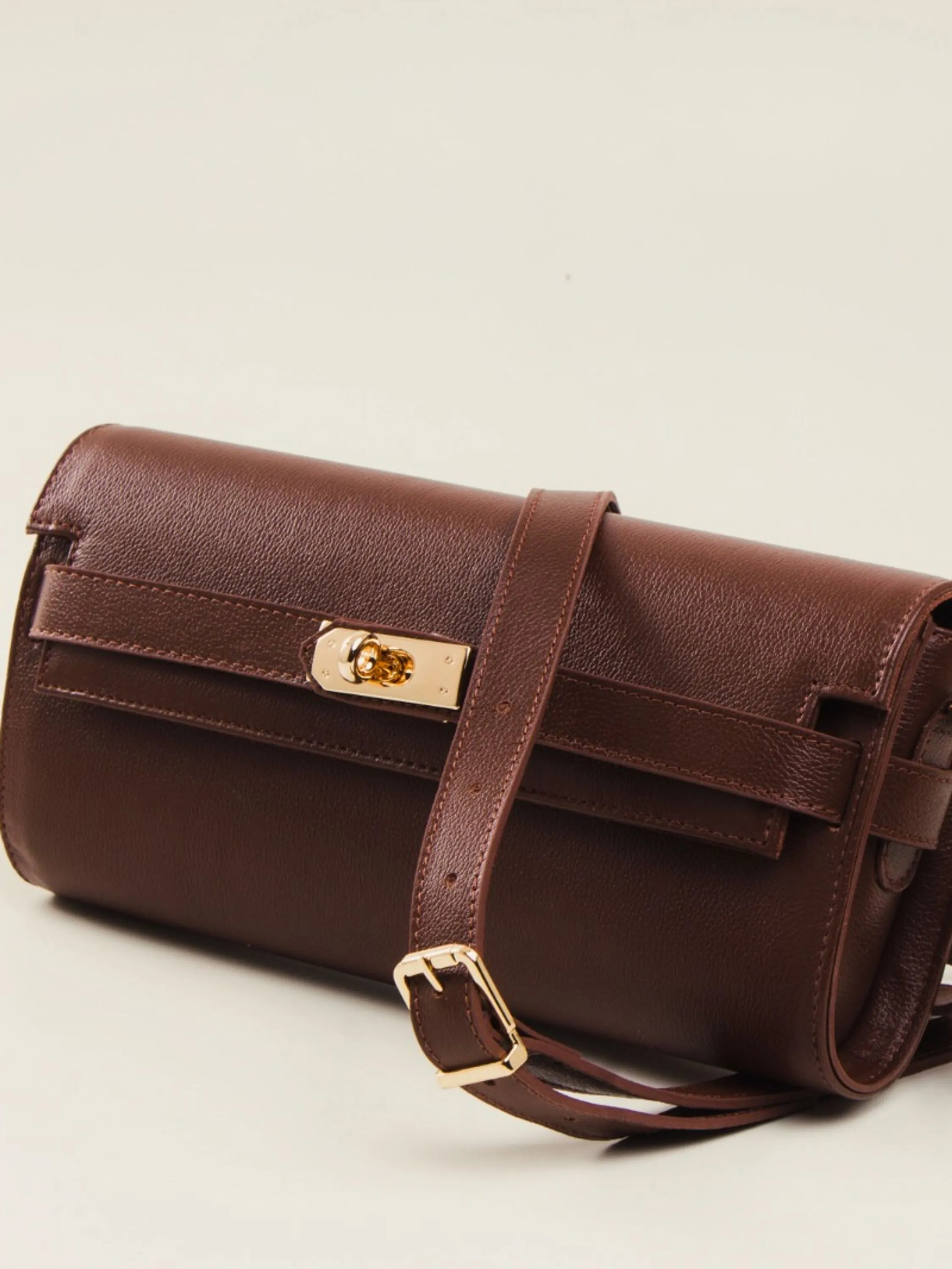 Bolsa carteira retangular em couro 11050249