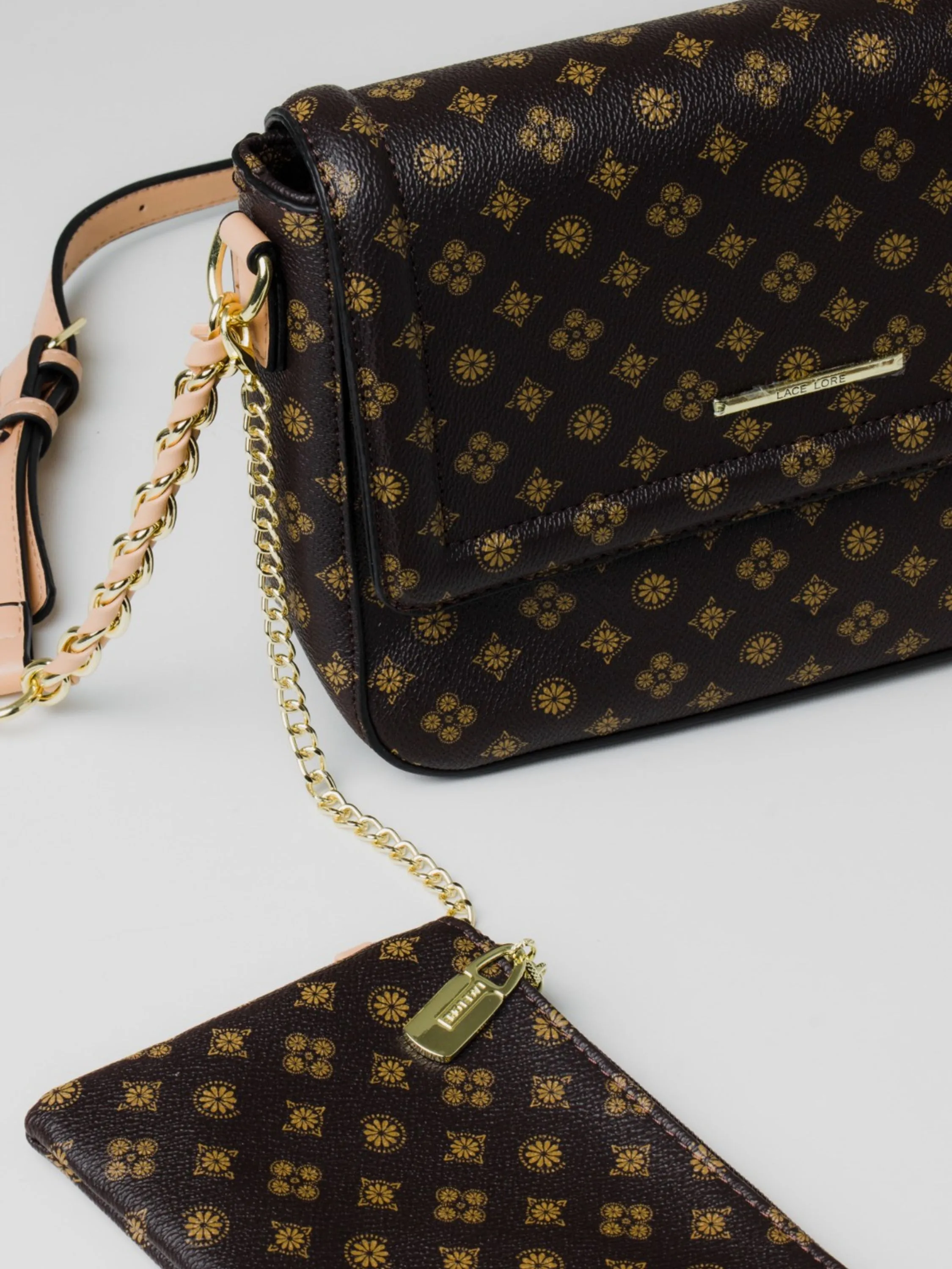 Bolsa transversal estampada 10759984