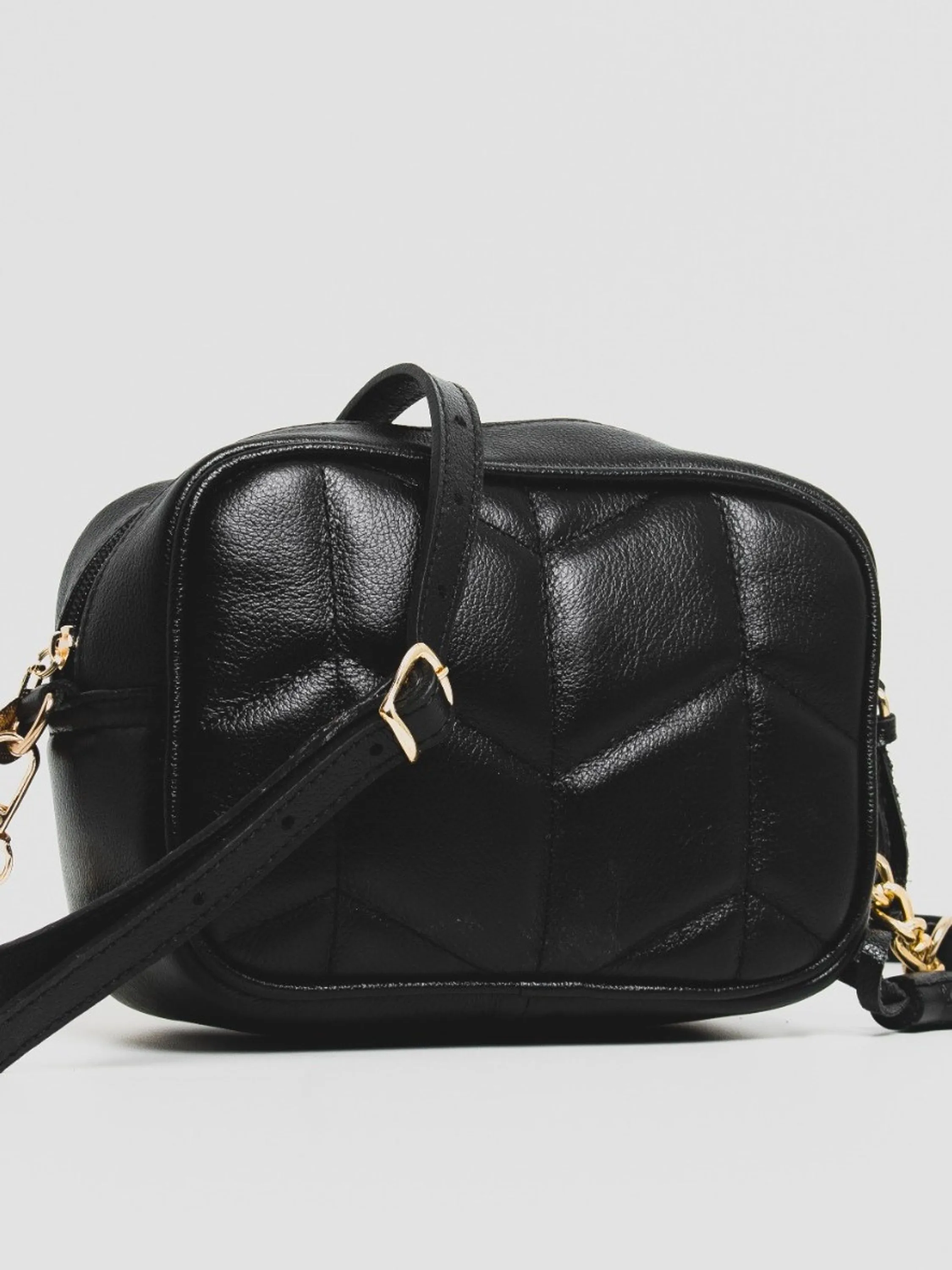 Bolsa transversal em couro 10550117