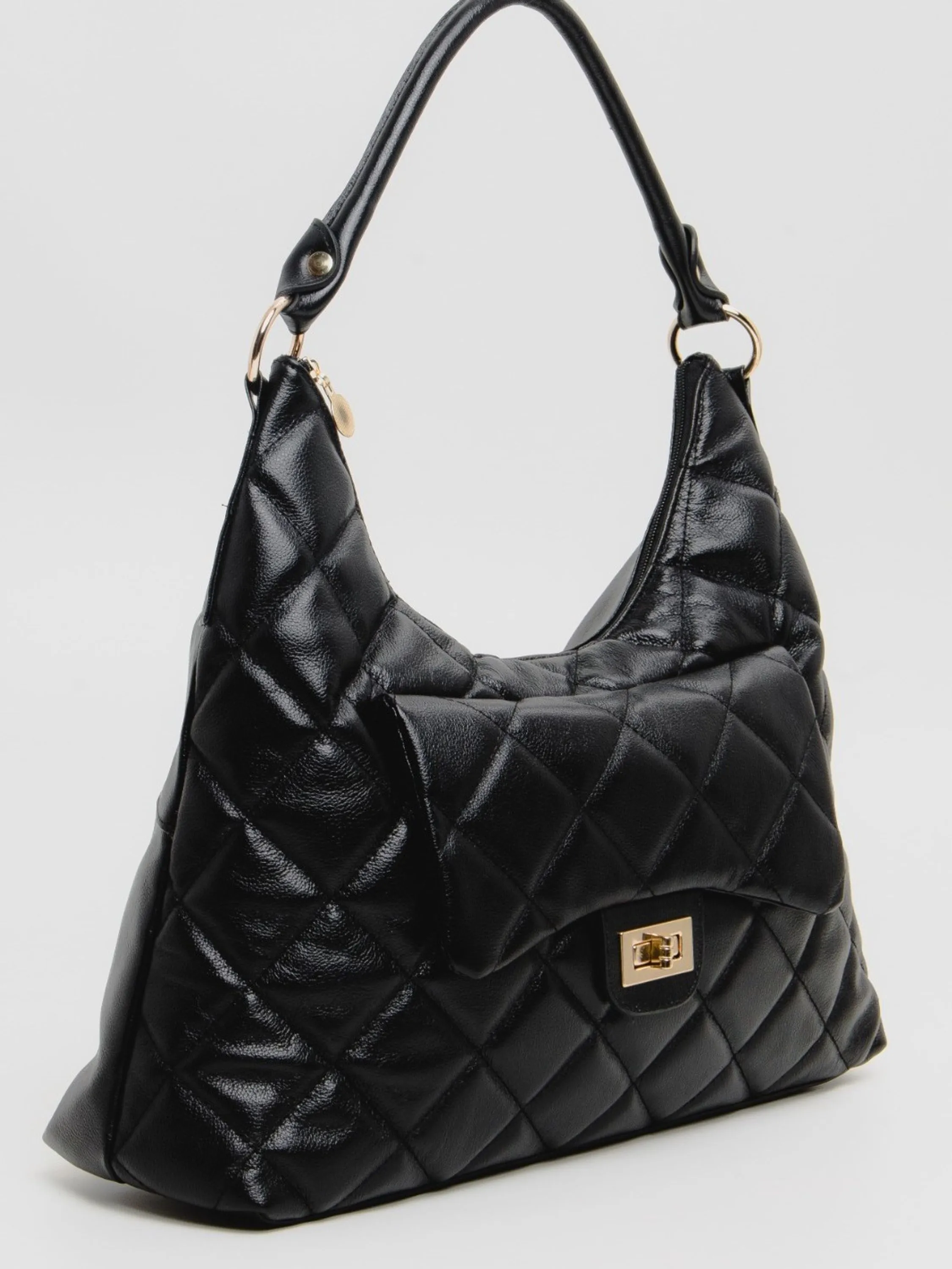 Max bolsa couro canoa 10550297