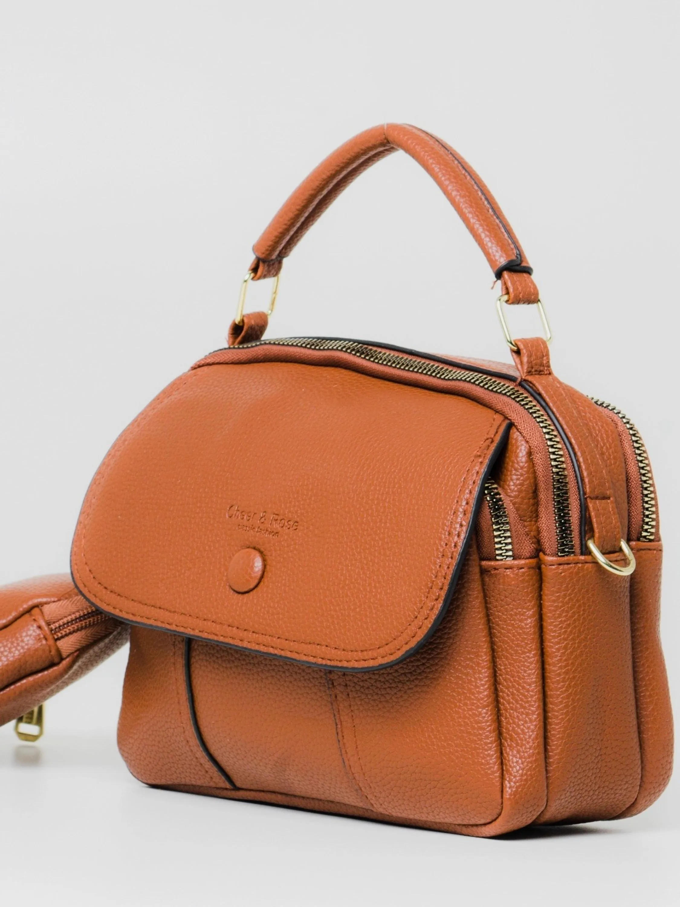 Bolsa com 2 repartições e porta-moedas 10754920
