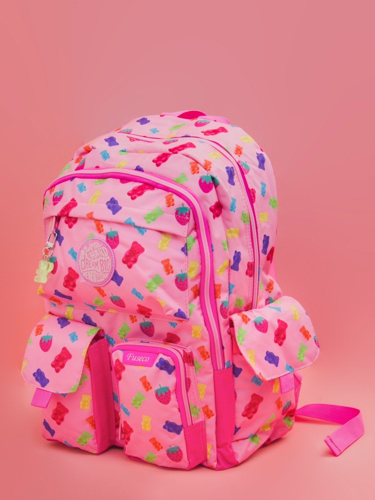 Mochila escolar feminina estampada 10169998