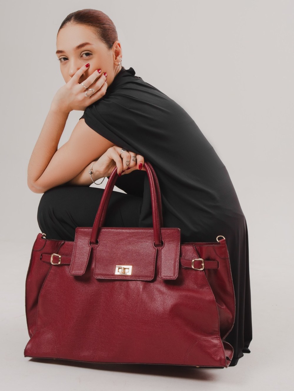 Bolsa em Couro Clarice 10260359