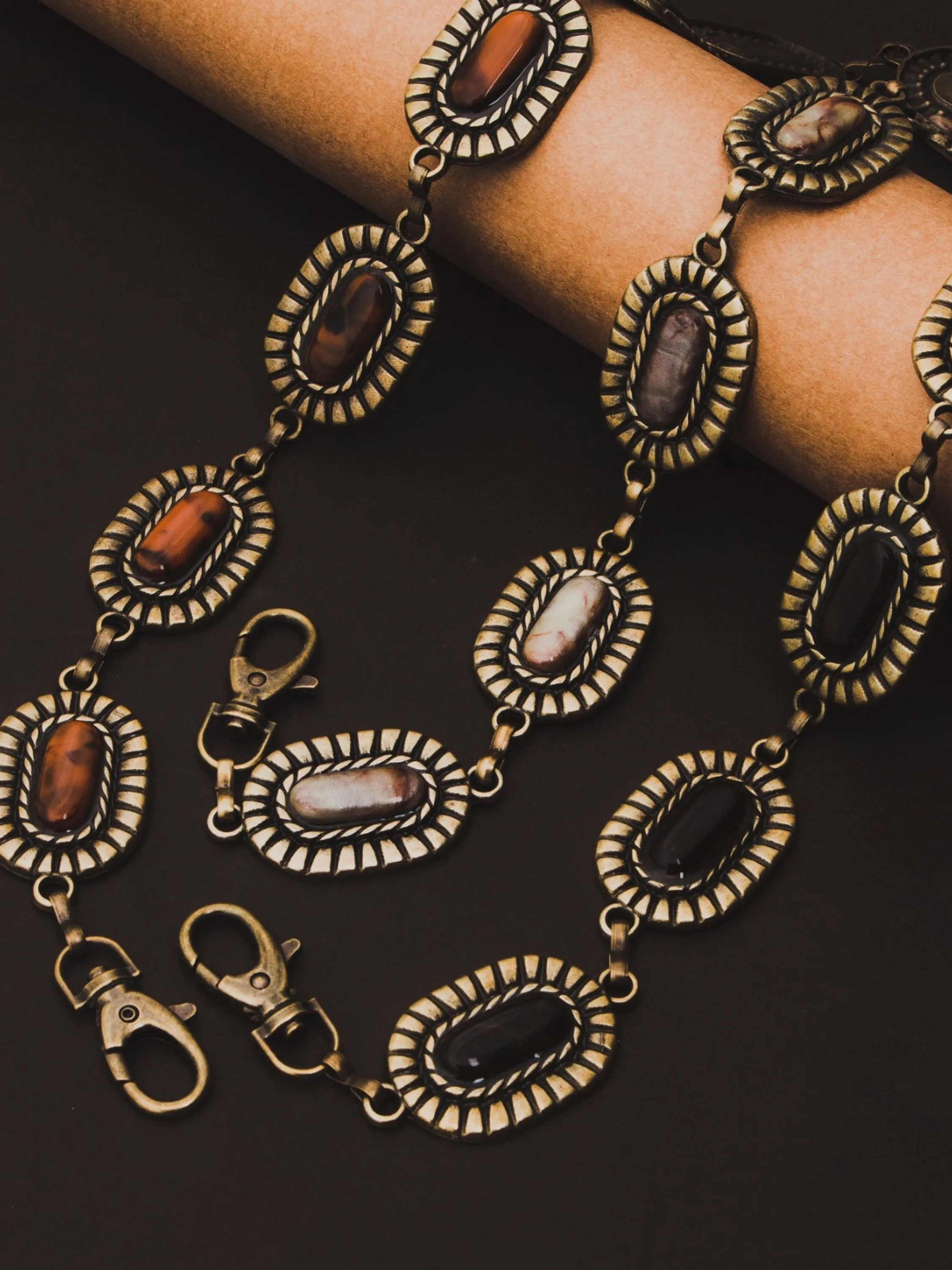 Cinto corrente estilo boho 20455978