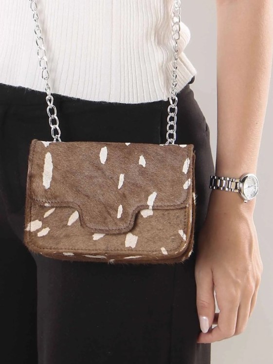 Mini Bag em Couro Bela 10360106