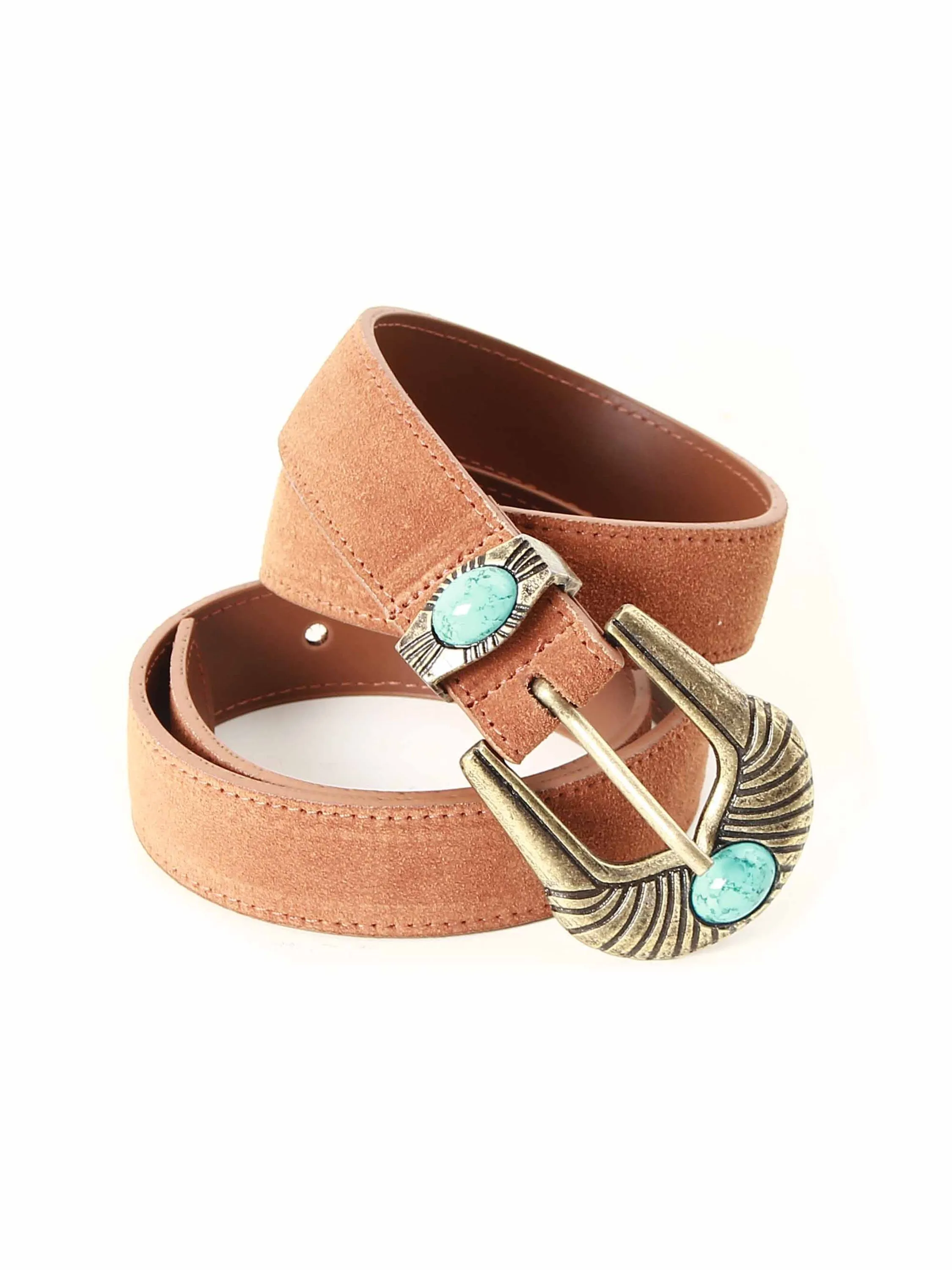 Cinto boho em couro 20355998