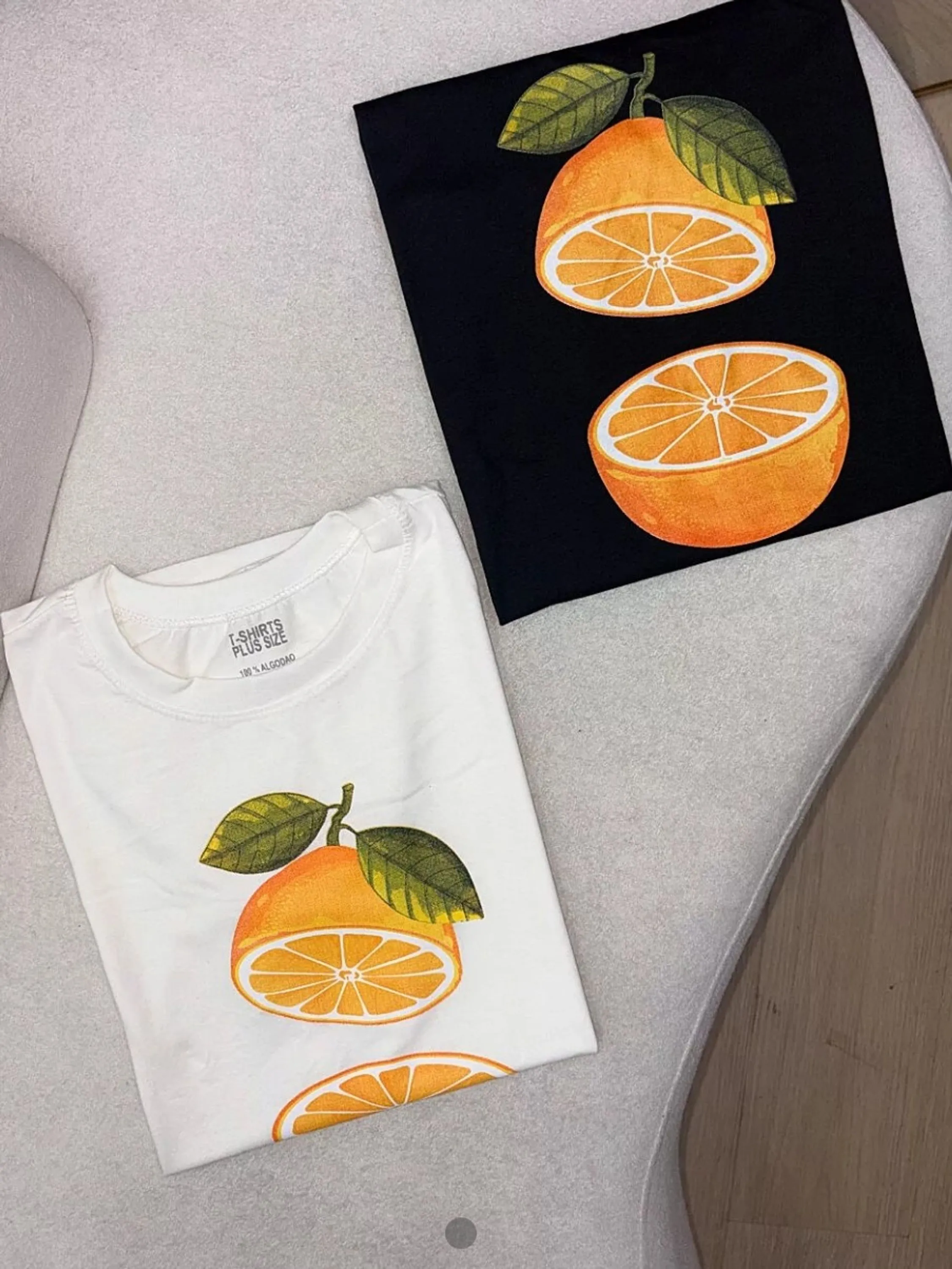 Tshirt Plus laranja