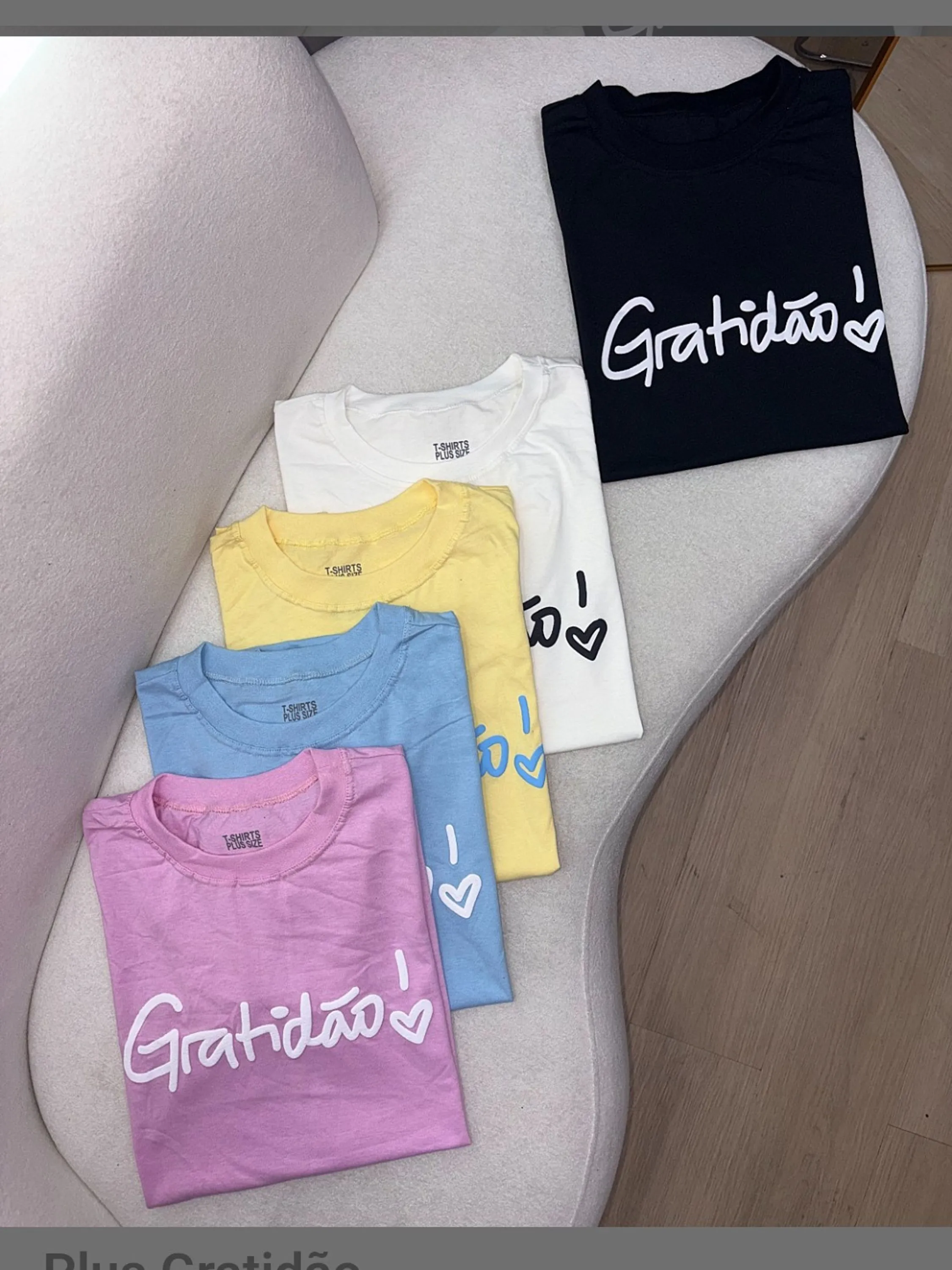 Tshirt Plus Gratidão