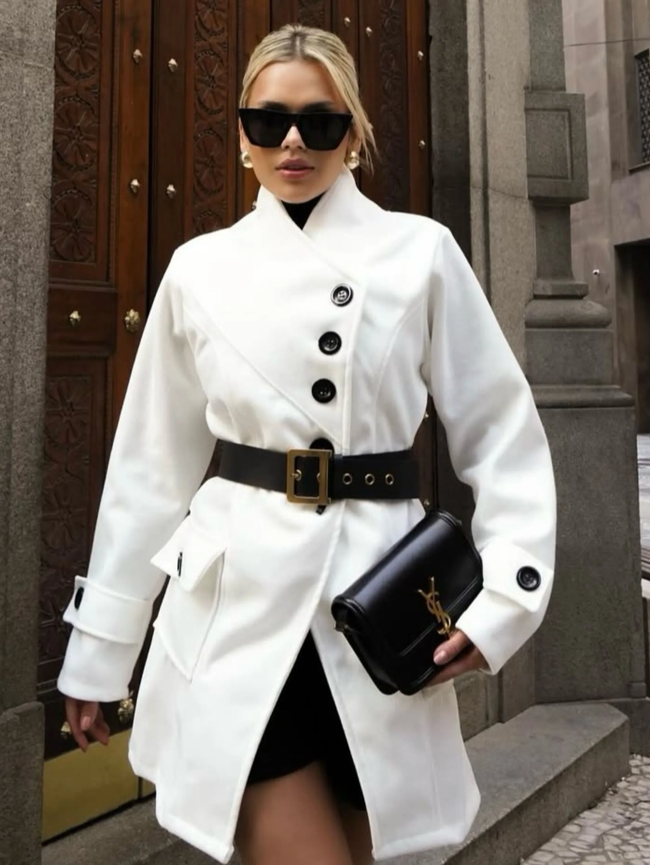 Blusa Parka Jaqueta manga longa inverno