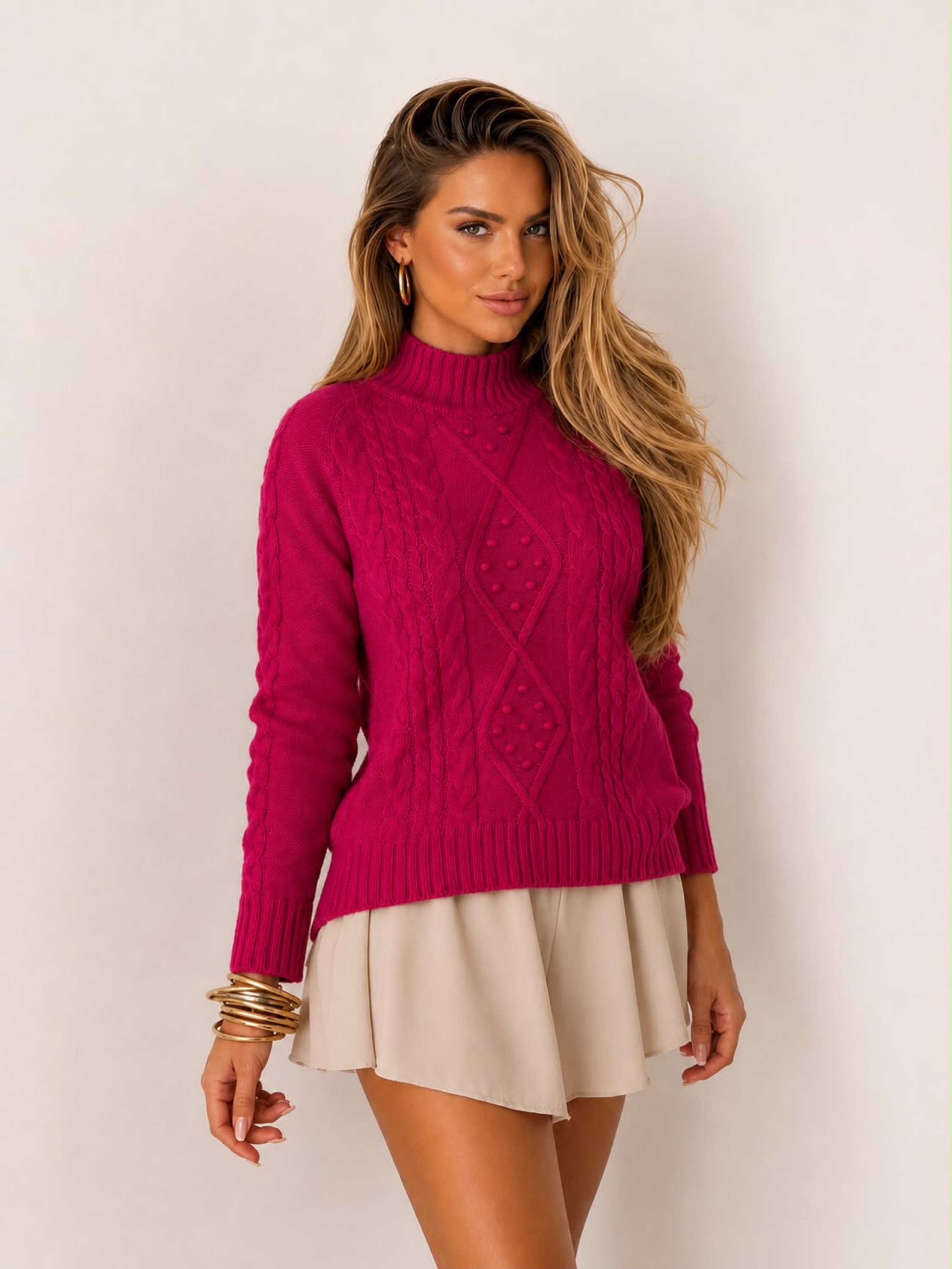 Tricot Premium Pink primavera verão