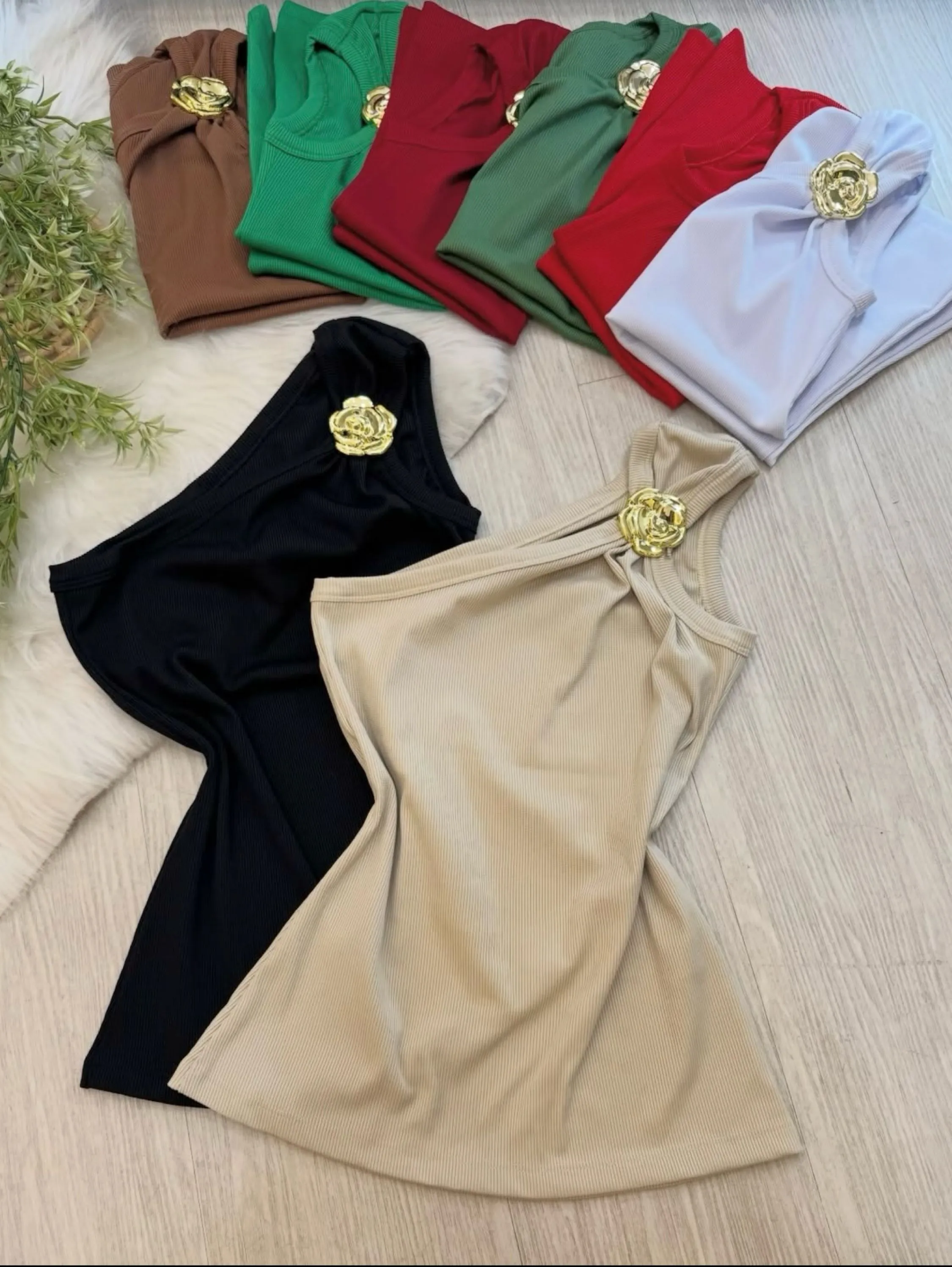 Blusa regata verão flor