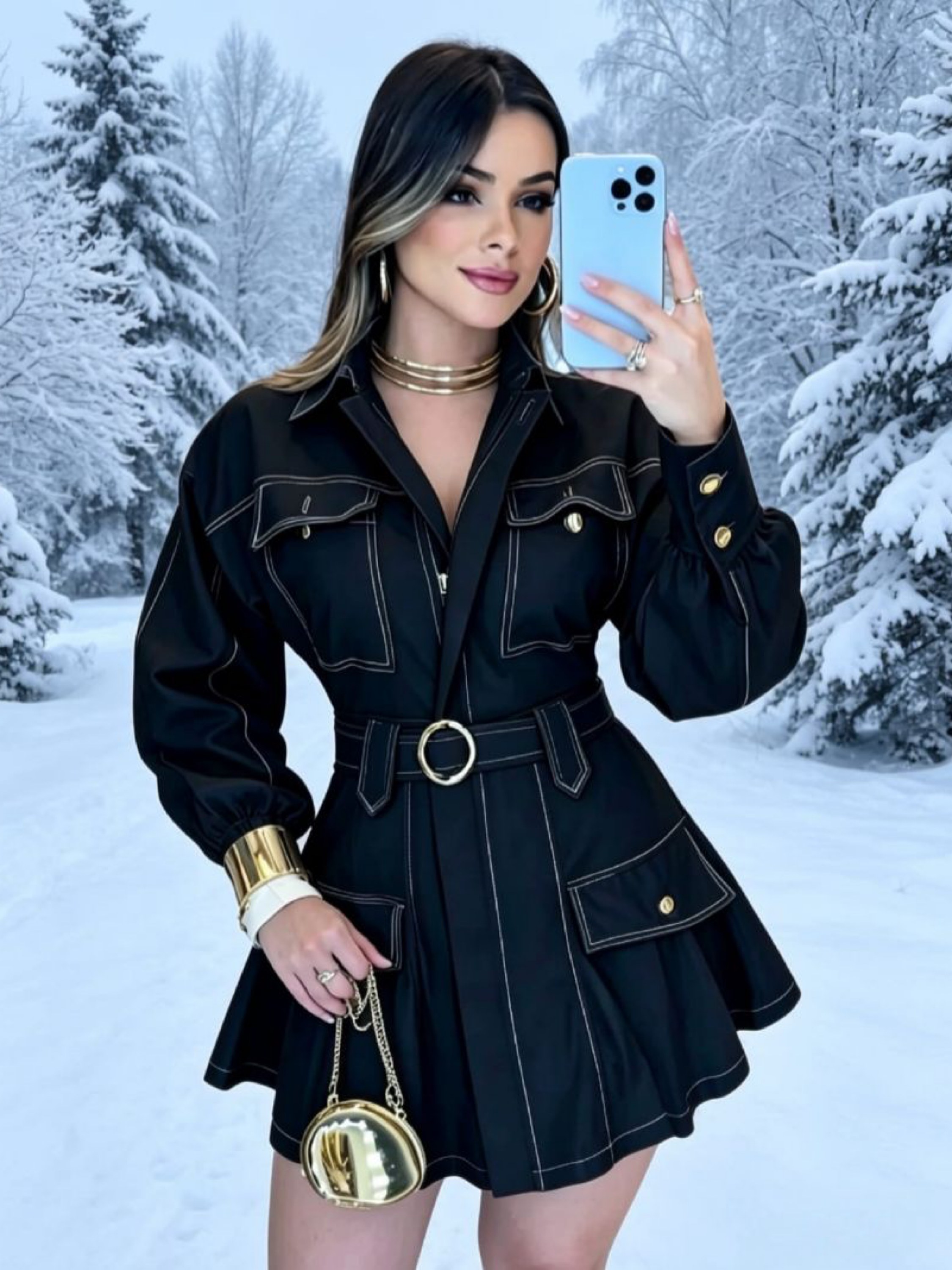 Vestido Zara Luxo