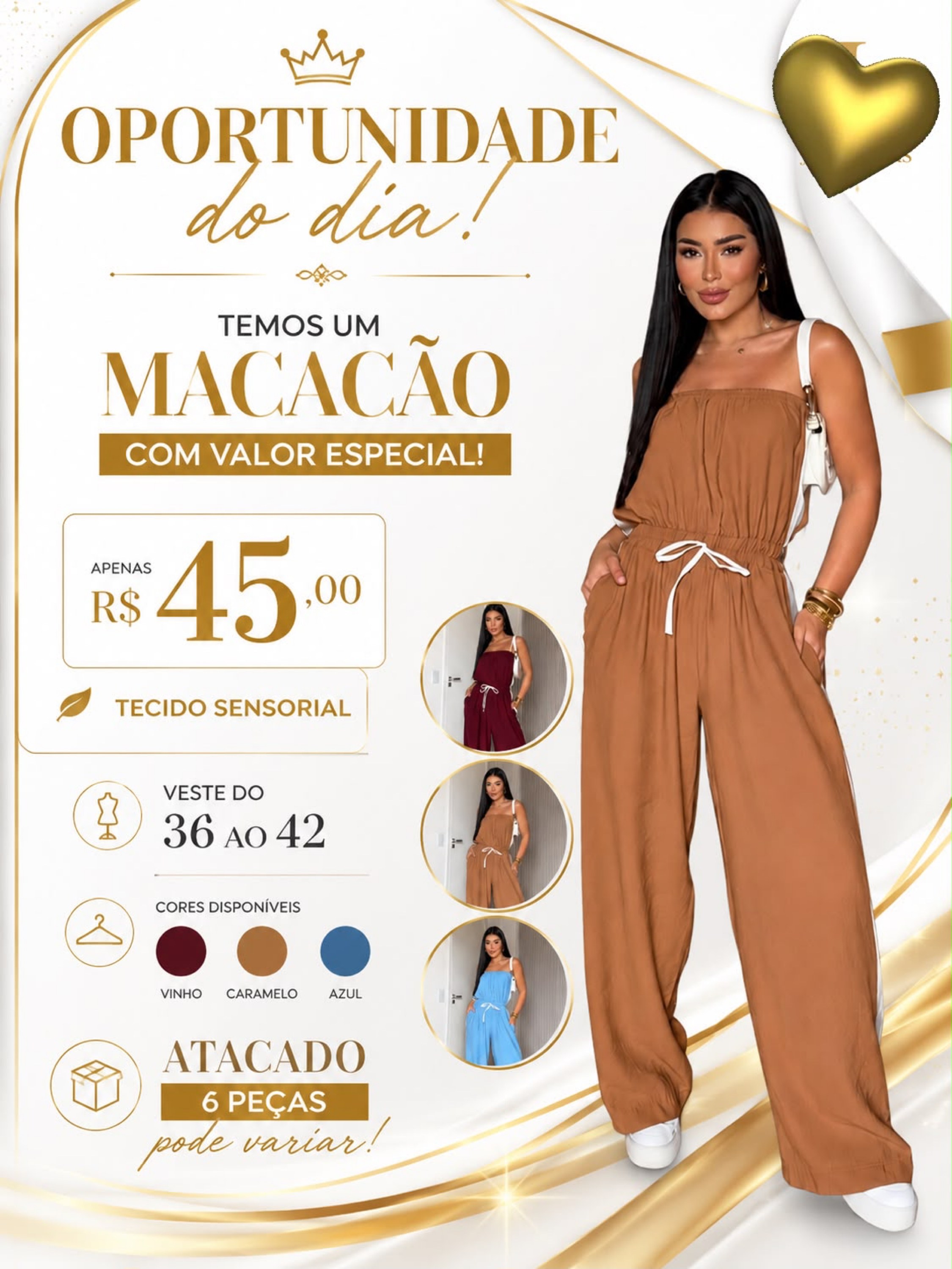 Macacão Longo Joy