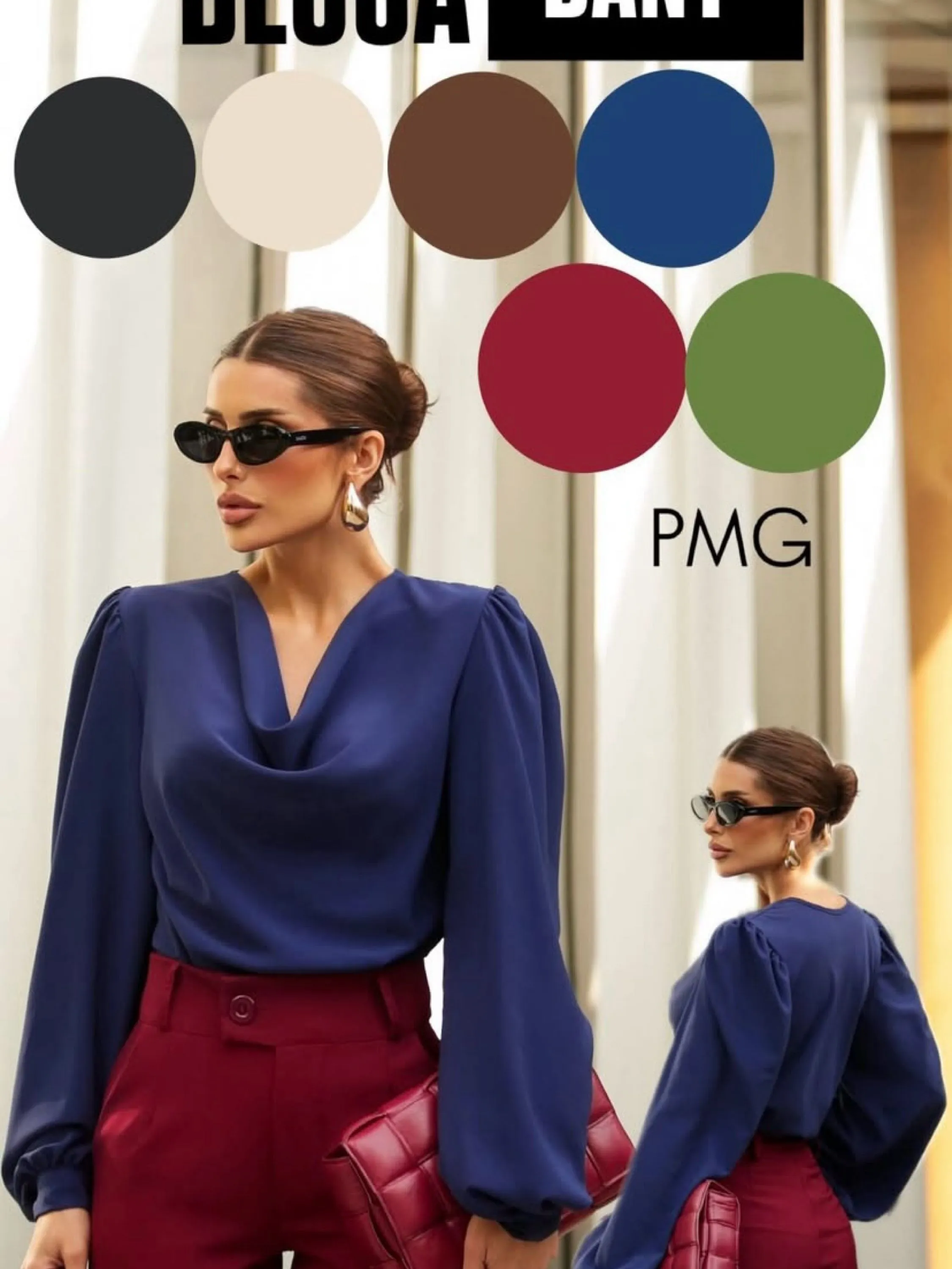 Blusa luxo