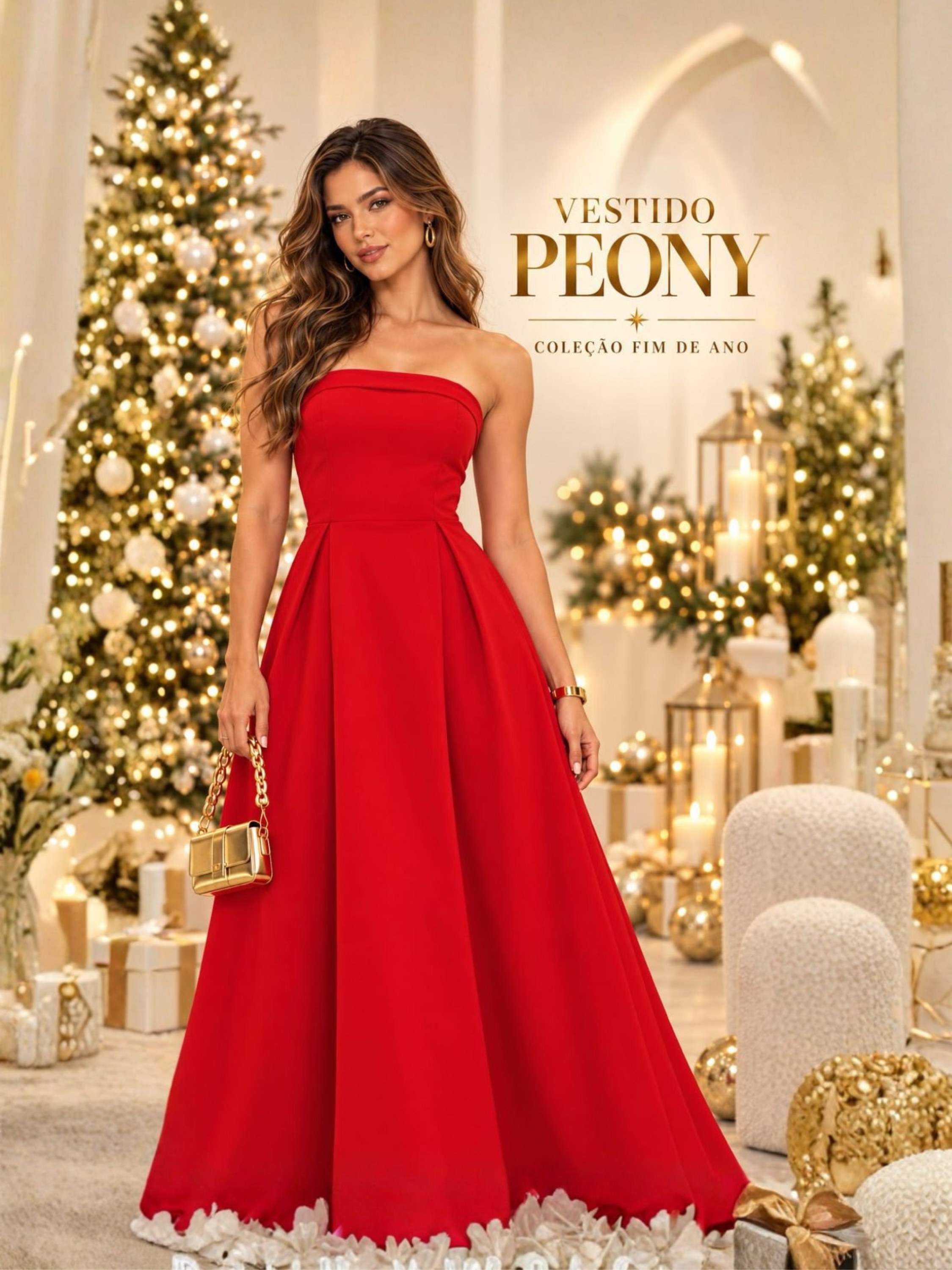 Vestido Peony/Samia Fim de Ano 2026