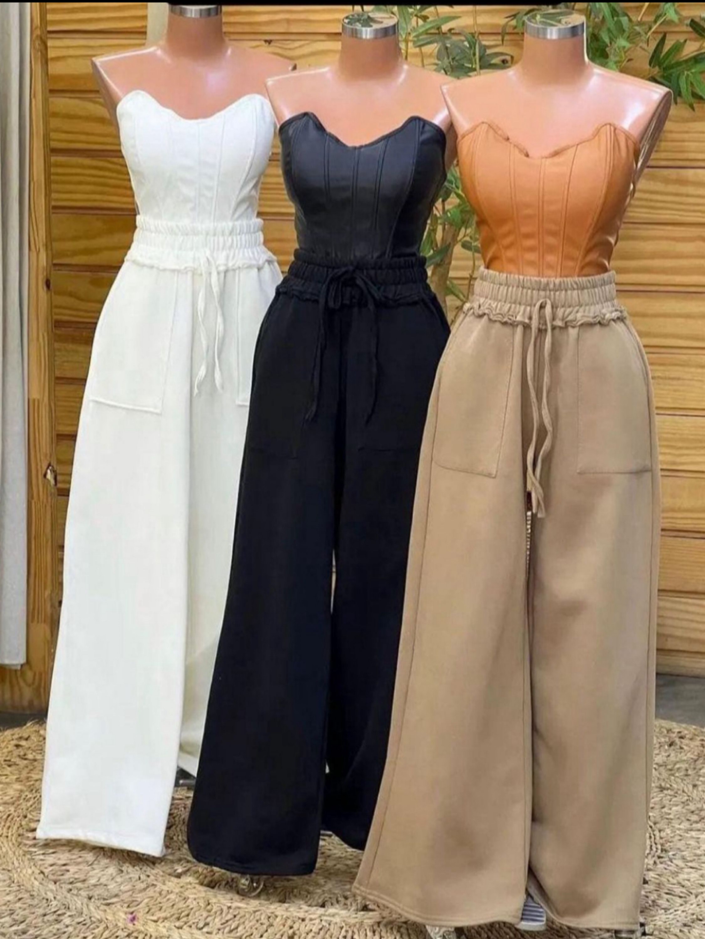 Calça moletom pantalona