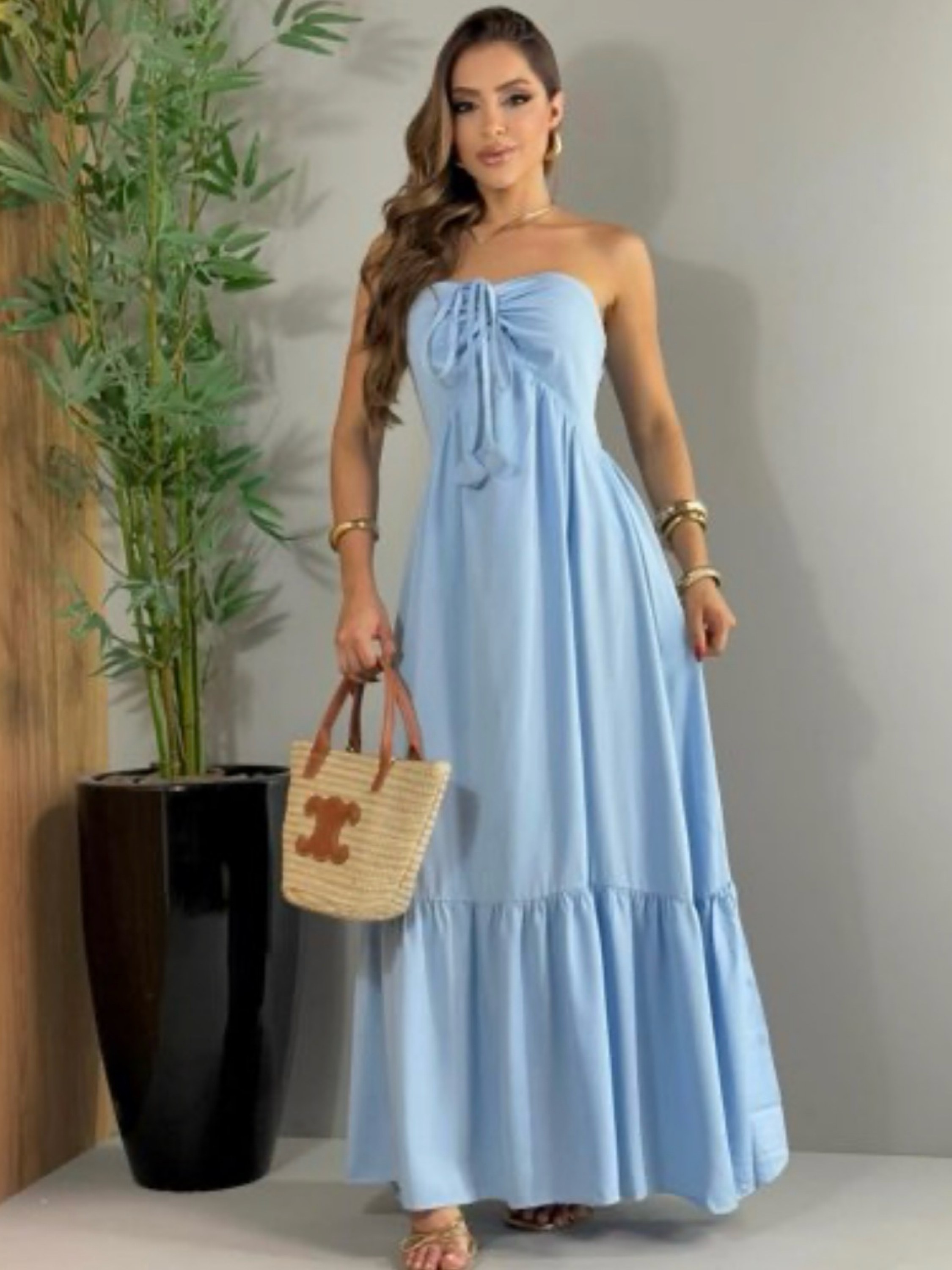 Vestido Vera longo