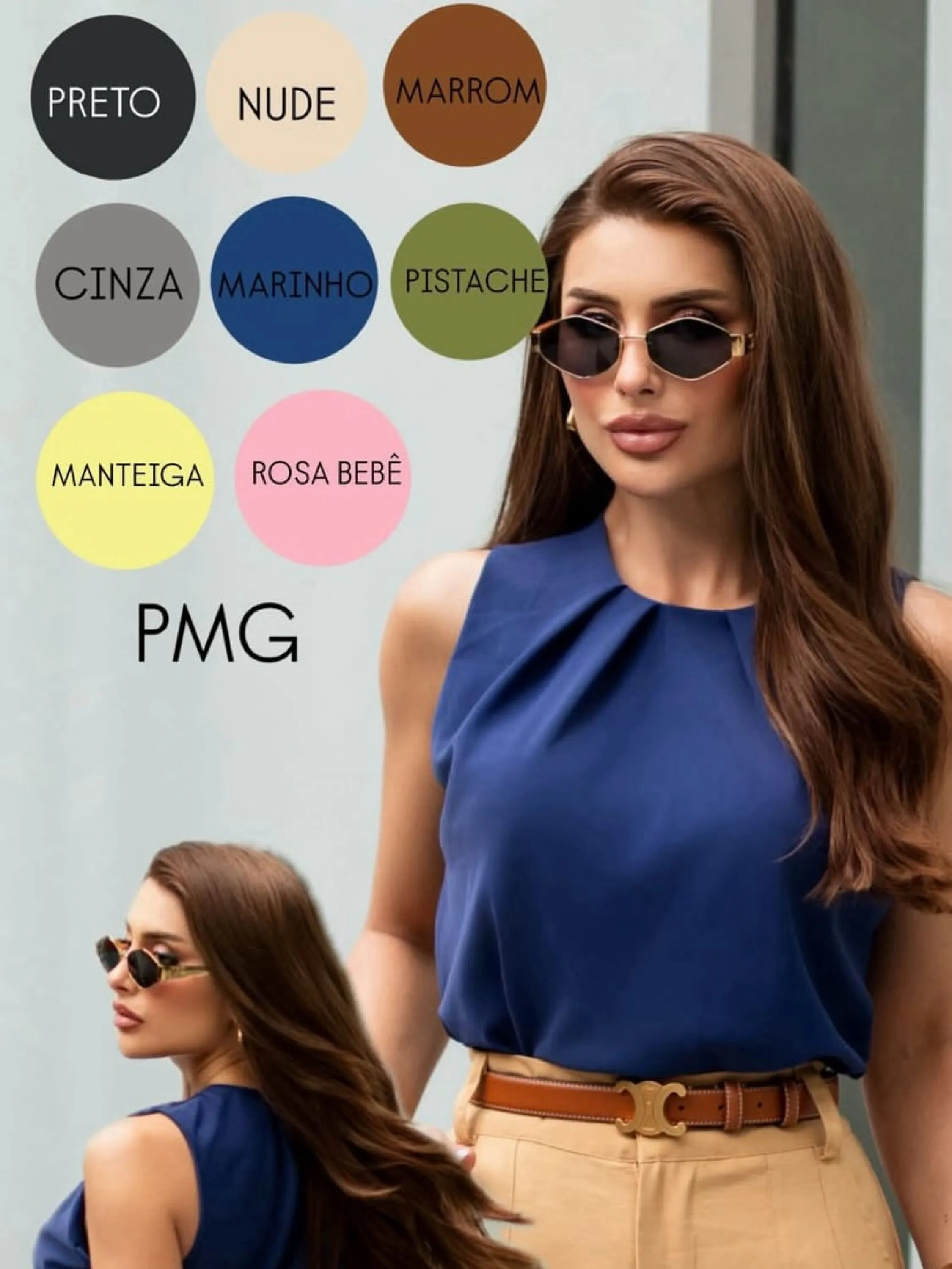 Blusa mila  regata