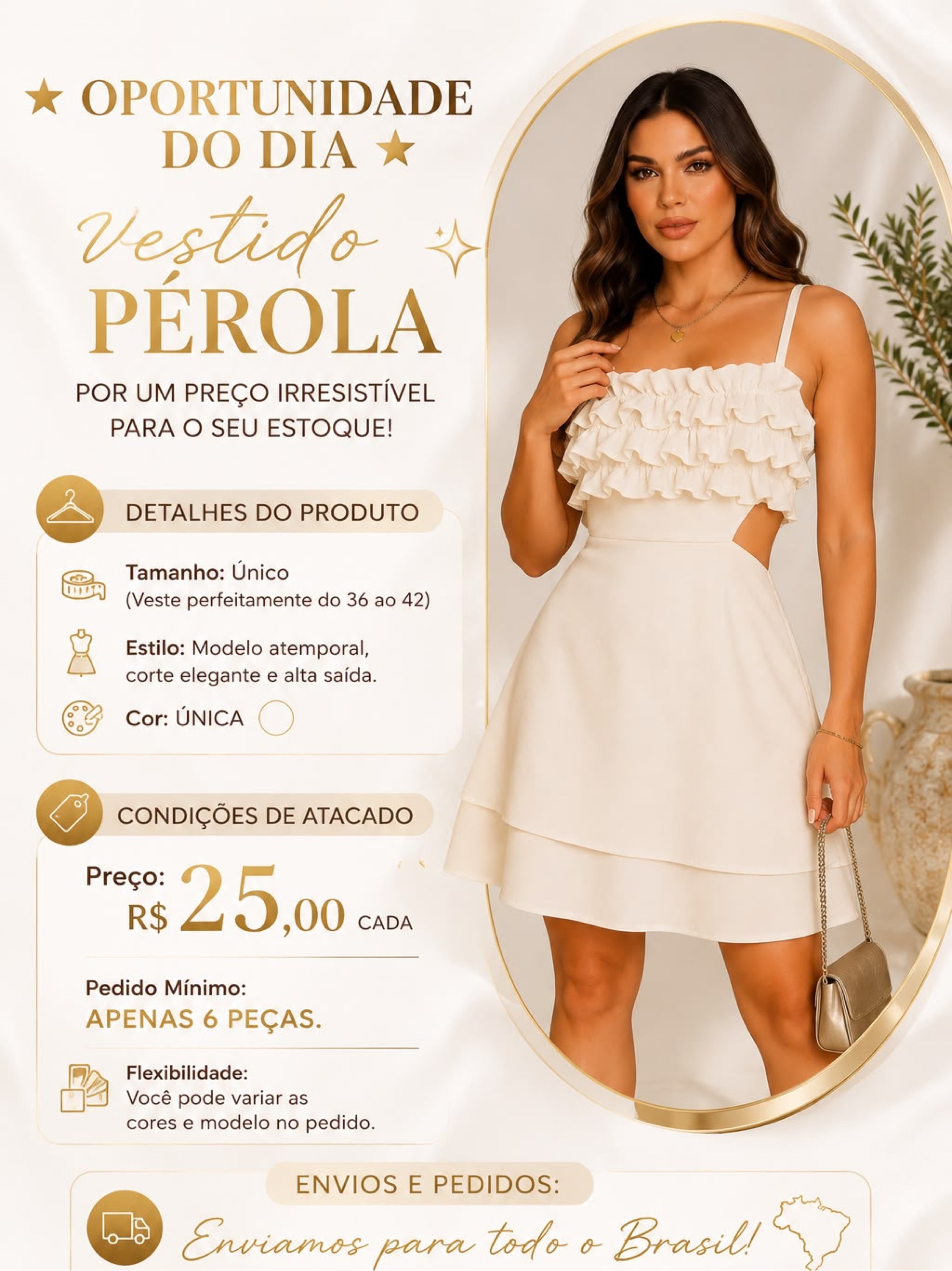 Vestido Pérola