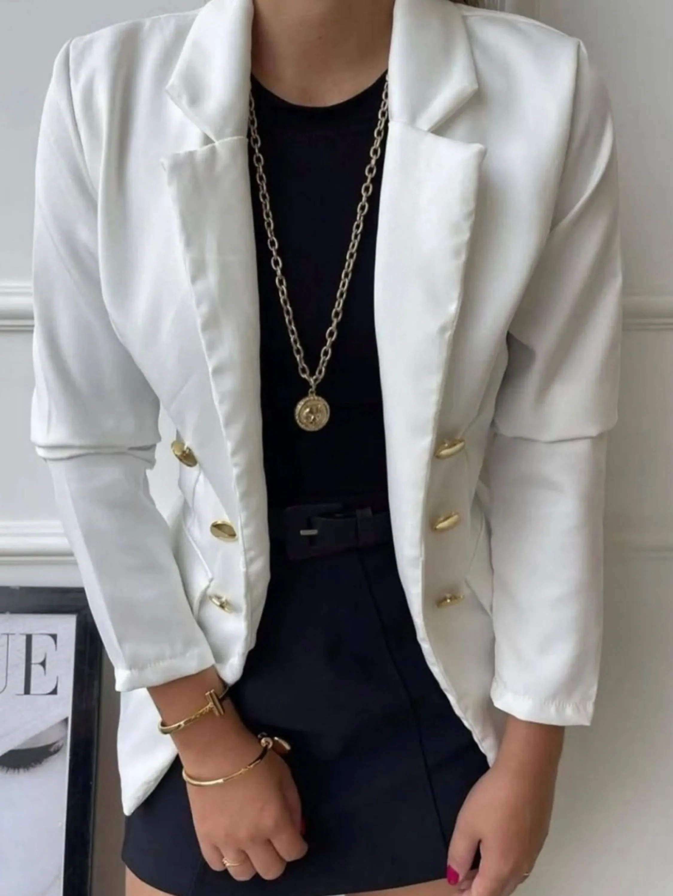 Blazer manga longa inverno