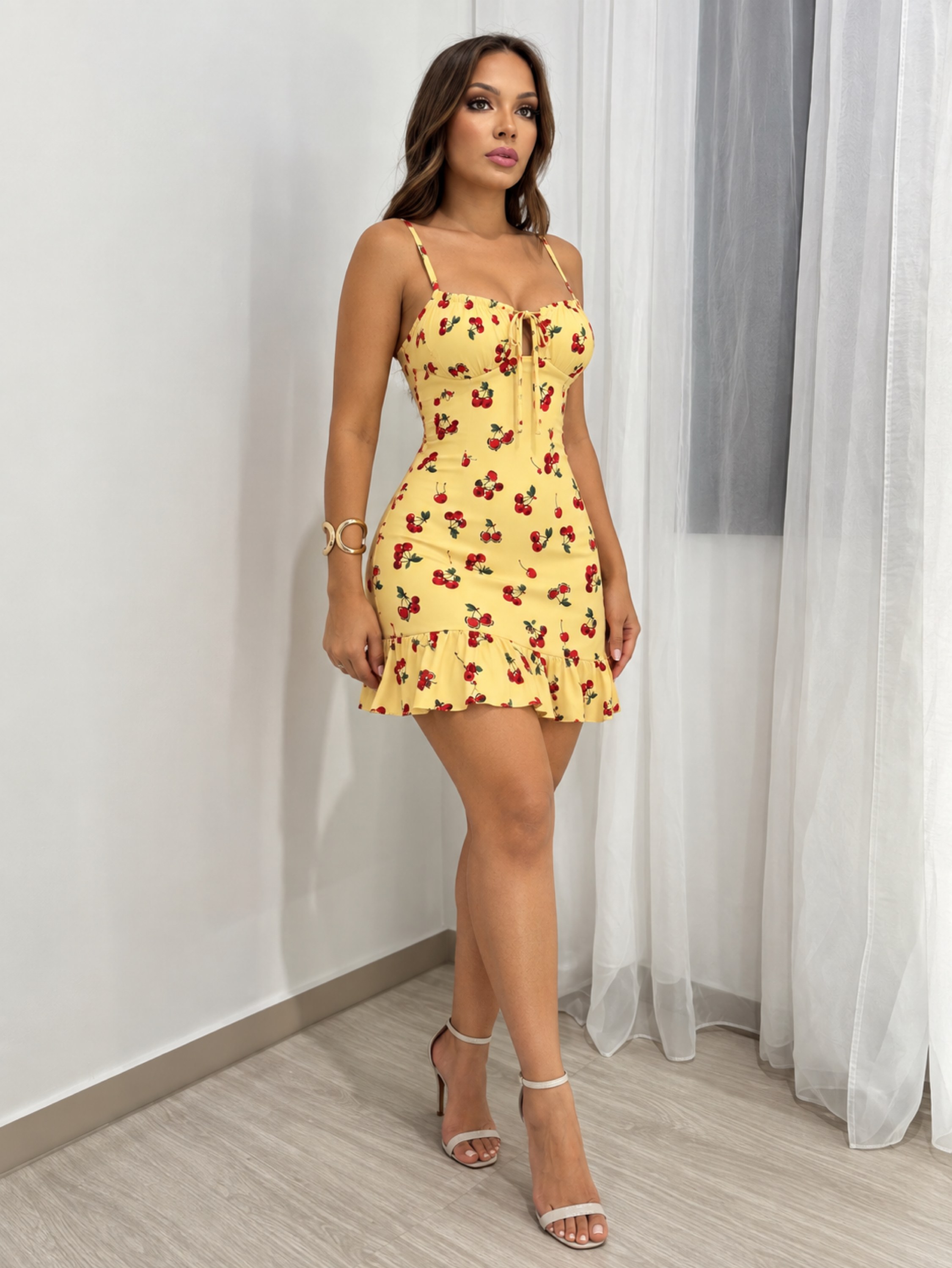 Vestido cereja