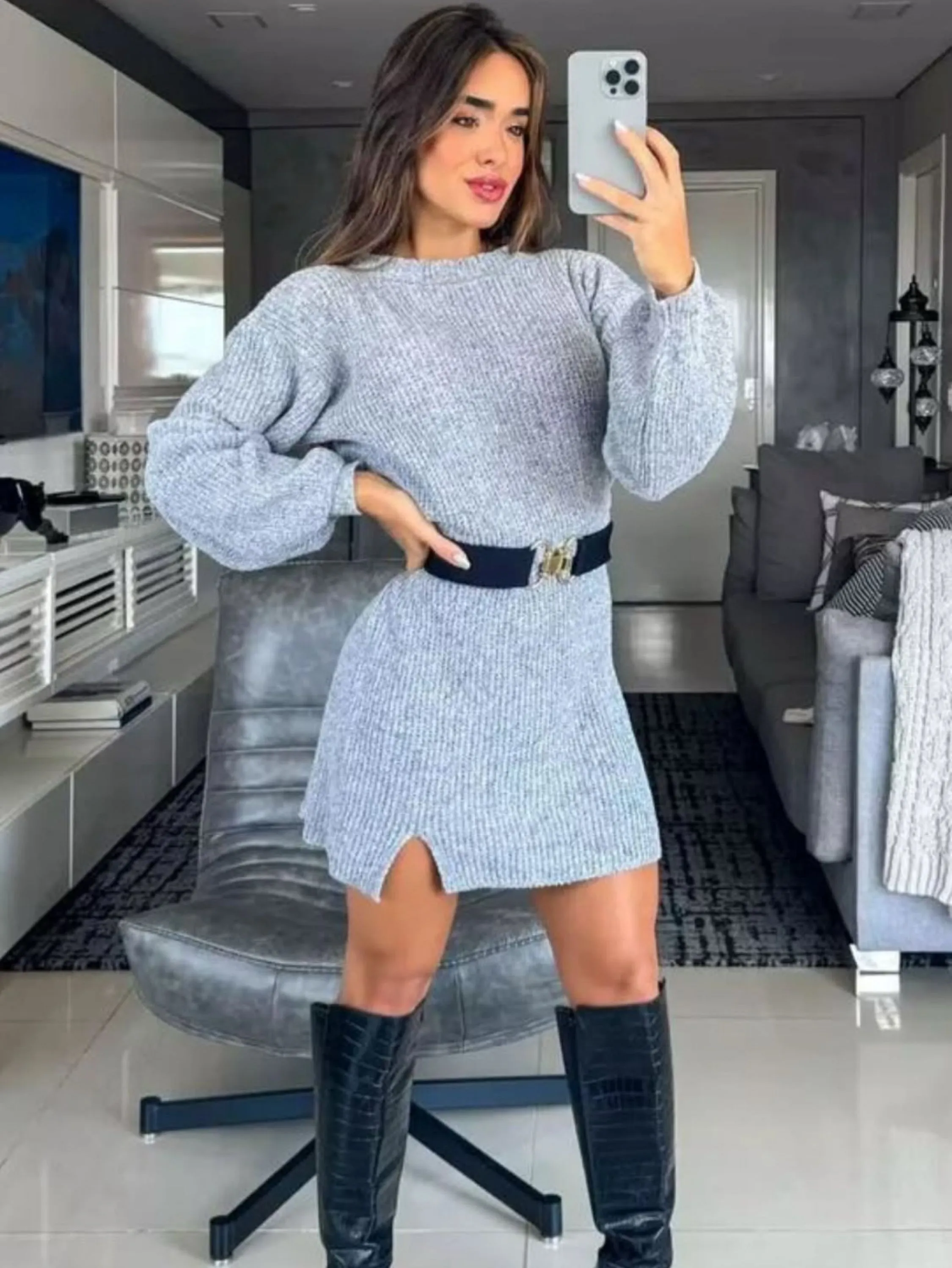 Vestido mousse