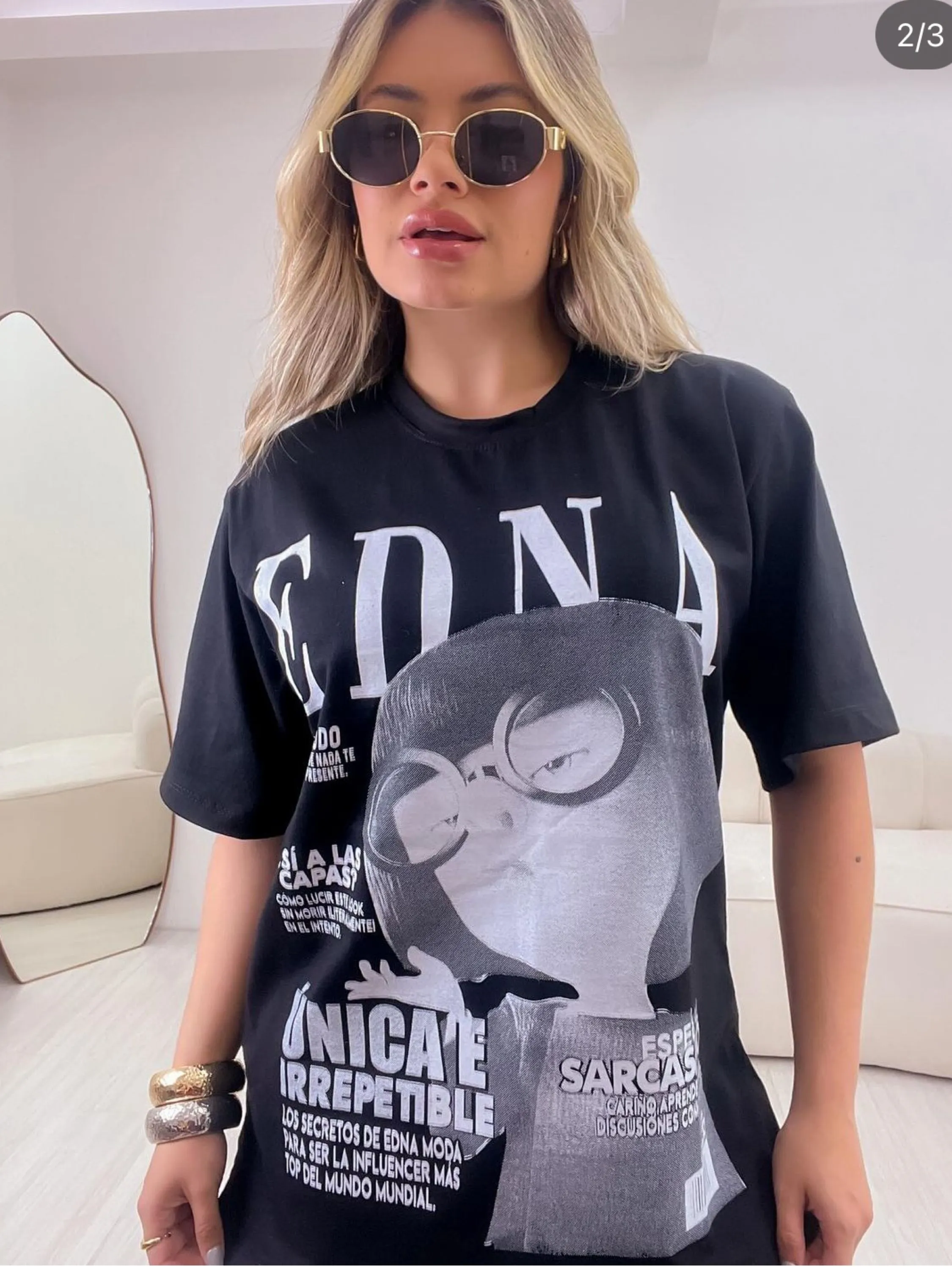 Blusa Edna algodão T-shirt