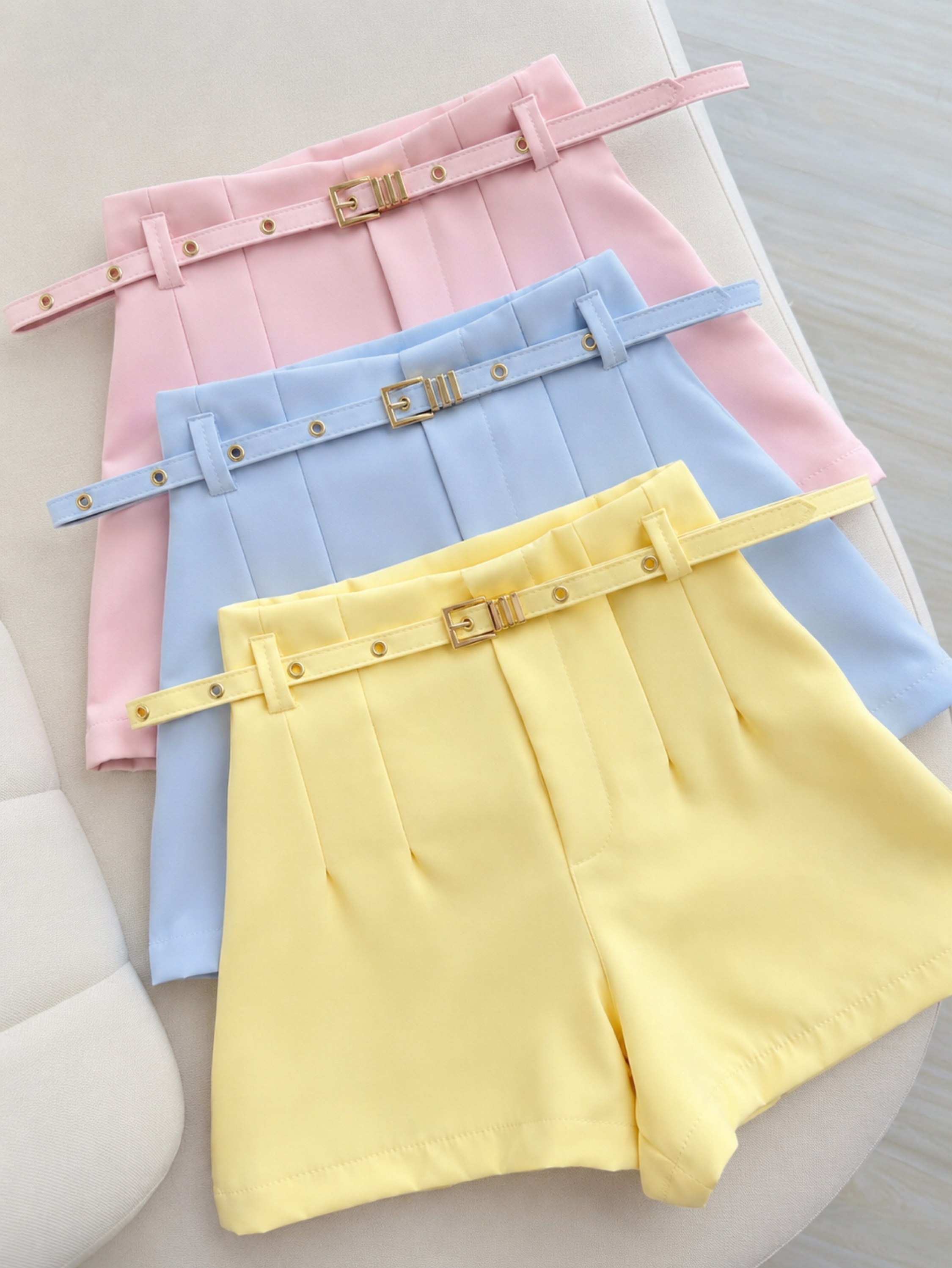 Short alfaiataria premium coleção primavera verão
