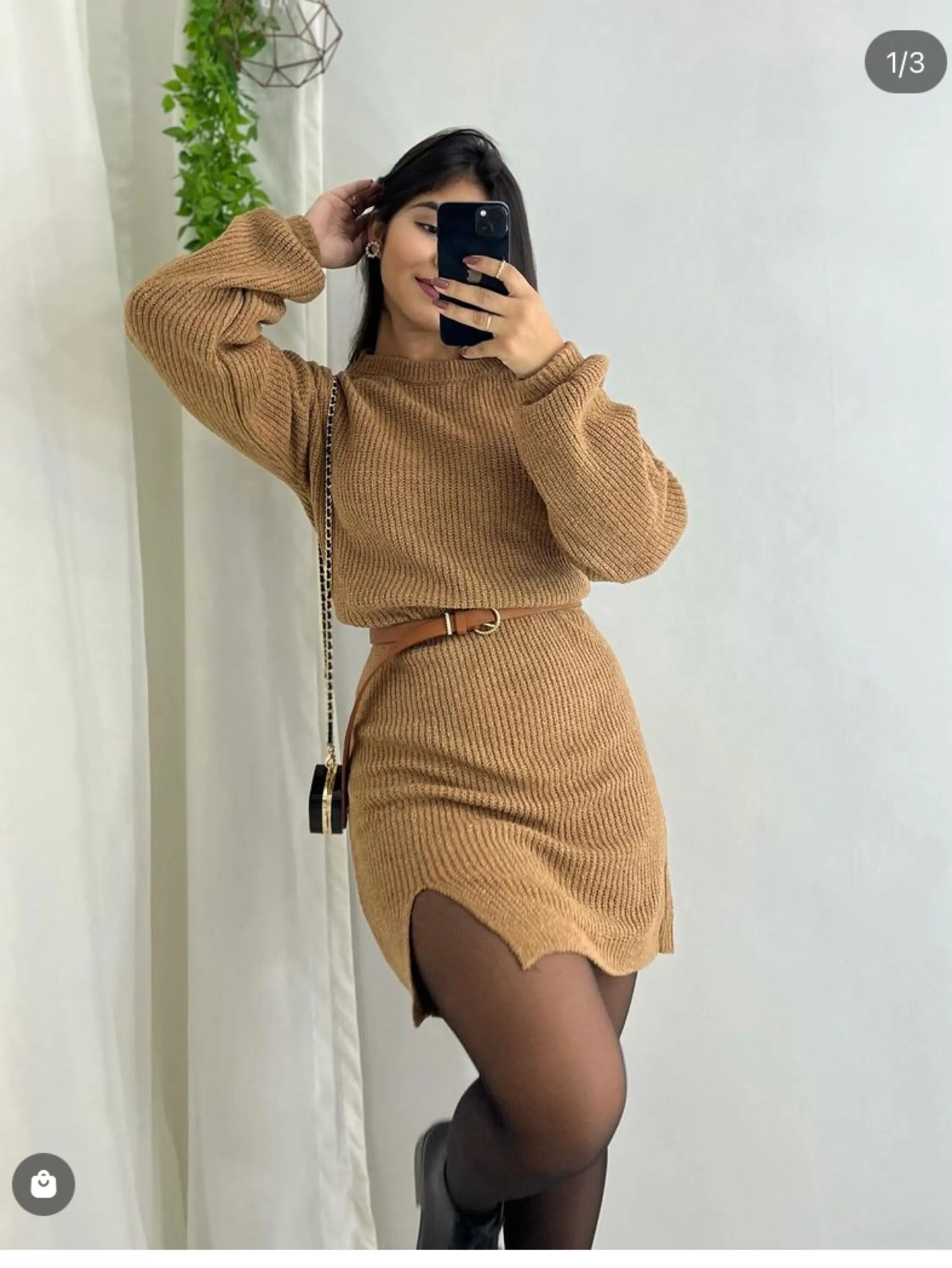 Vestido musse cor nova