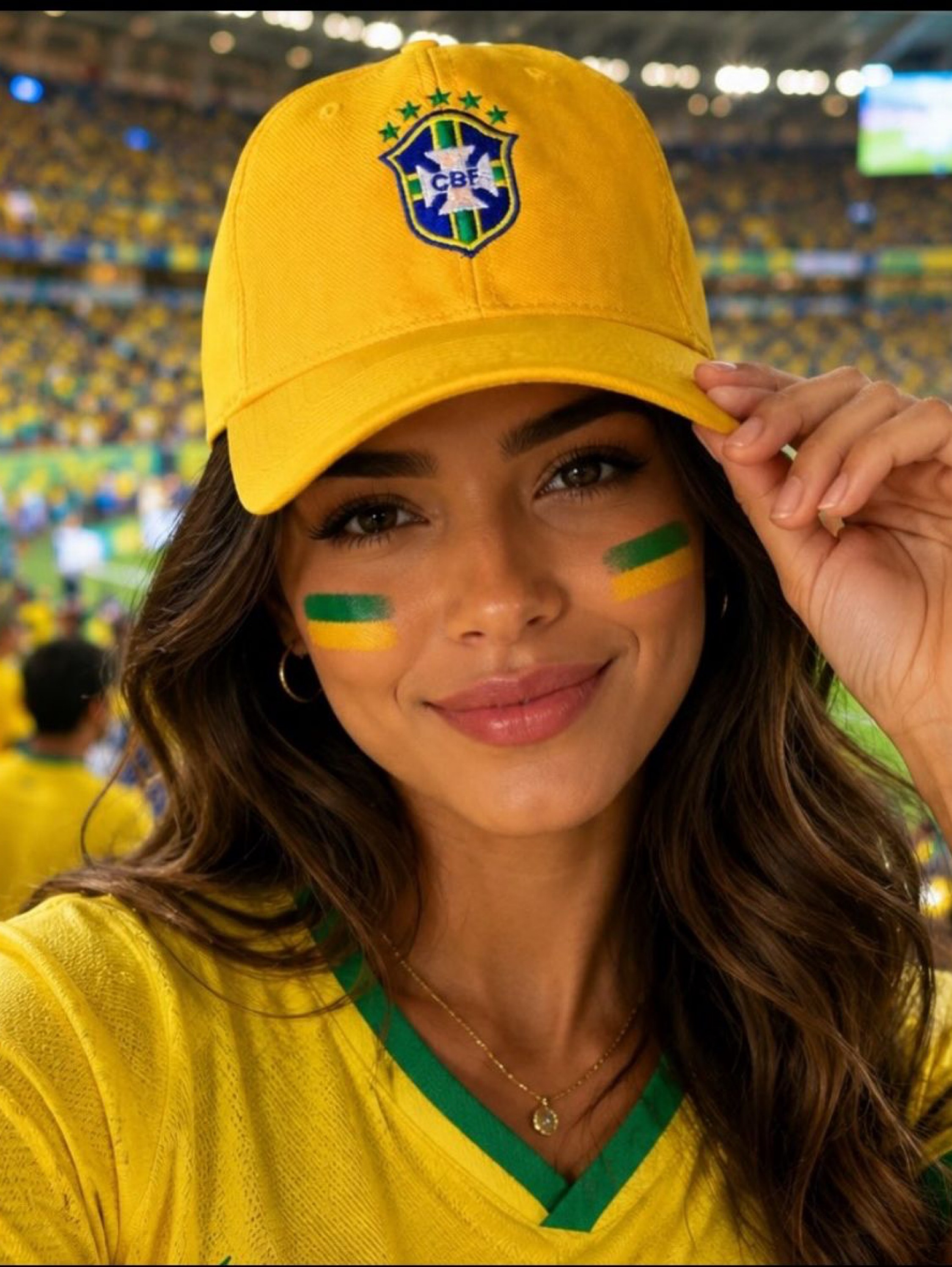 Boné do Brasil primeira linha