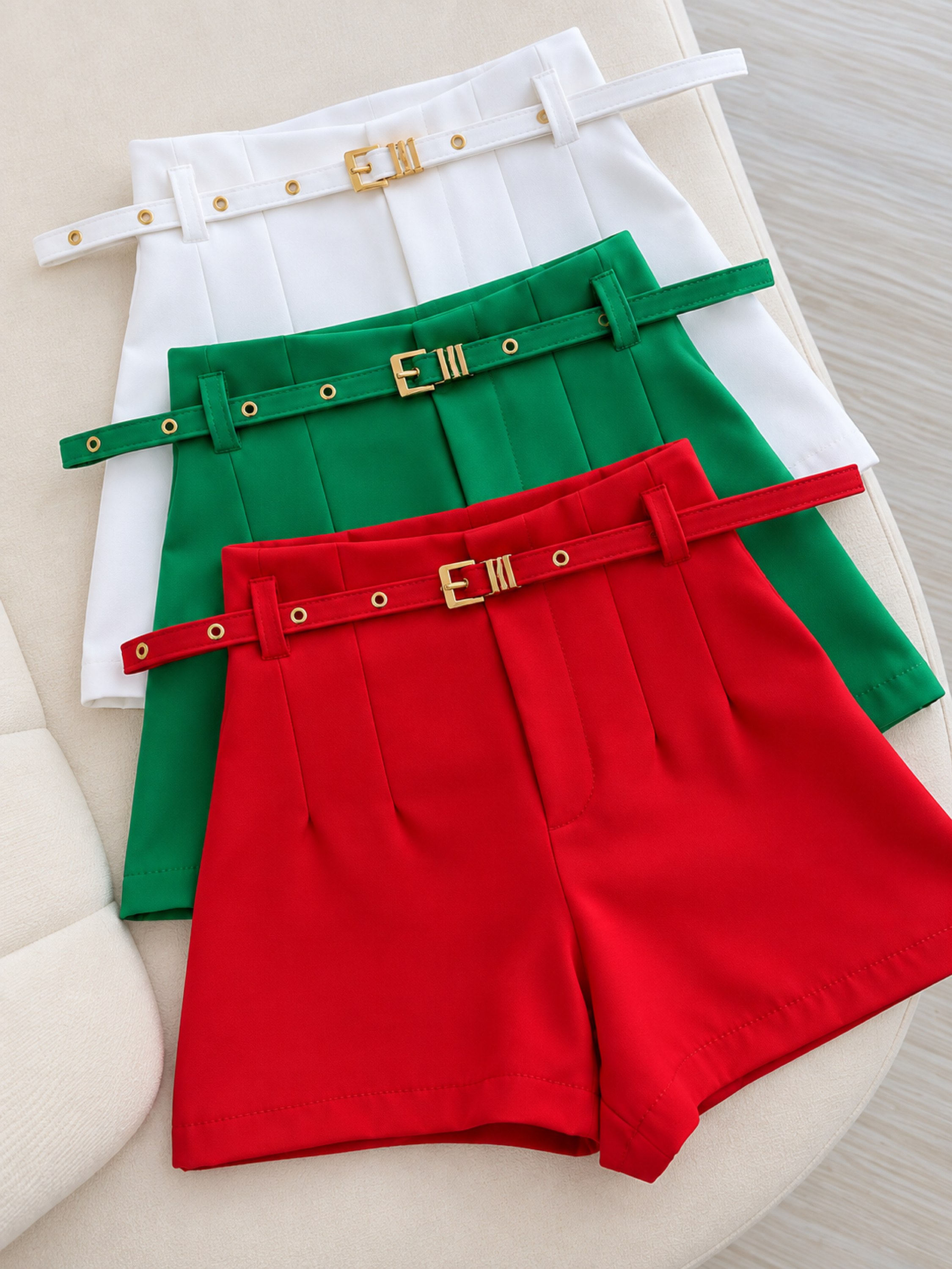 Short alfaiataria premium coleção primavera verão