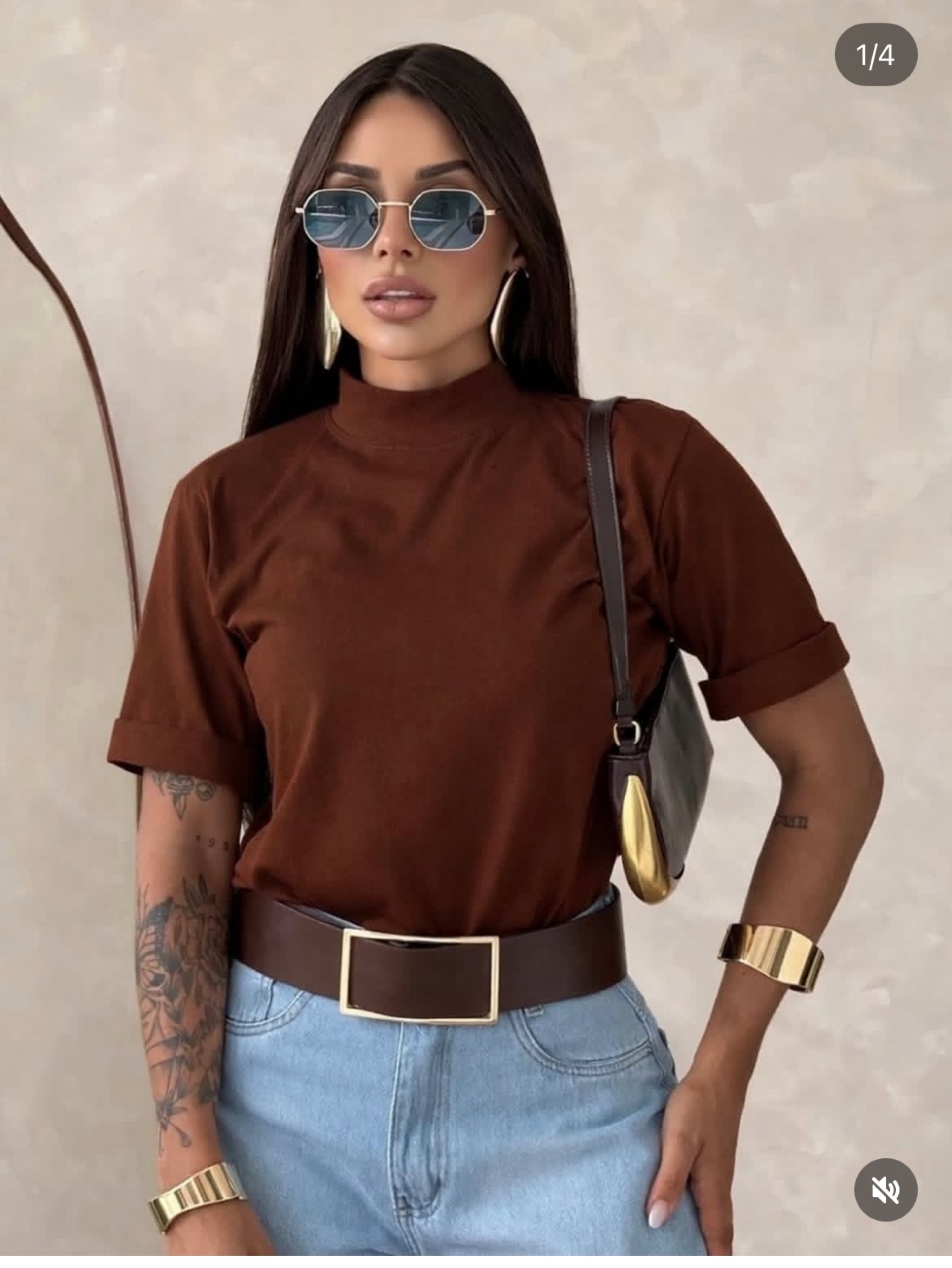 Blusa algodão