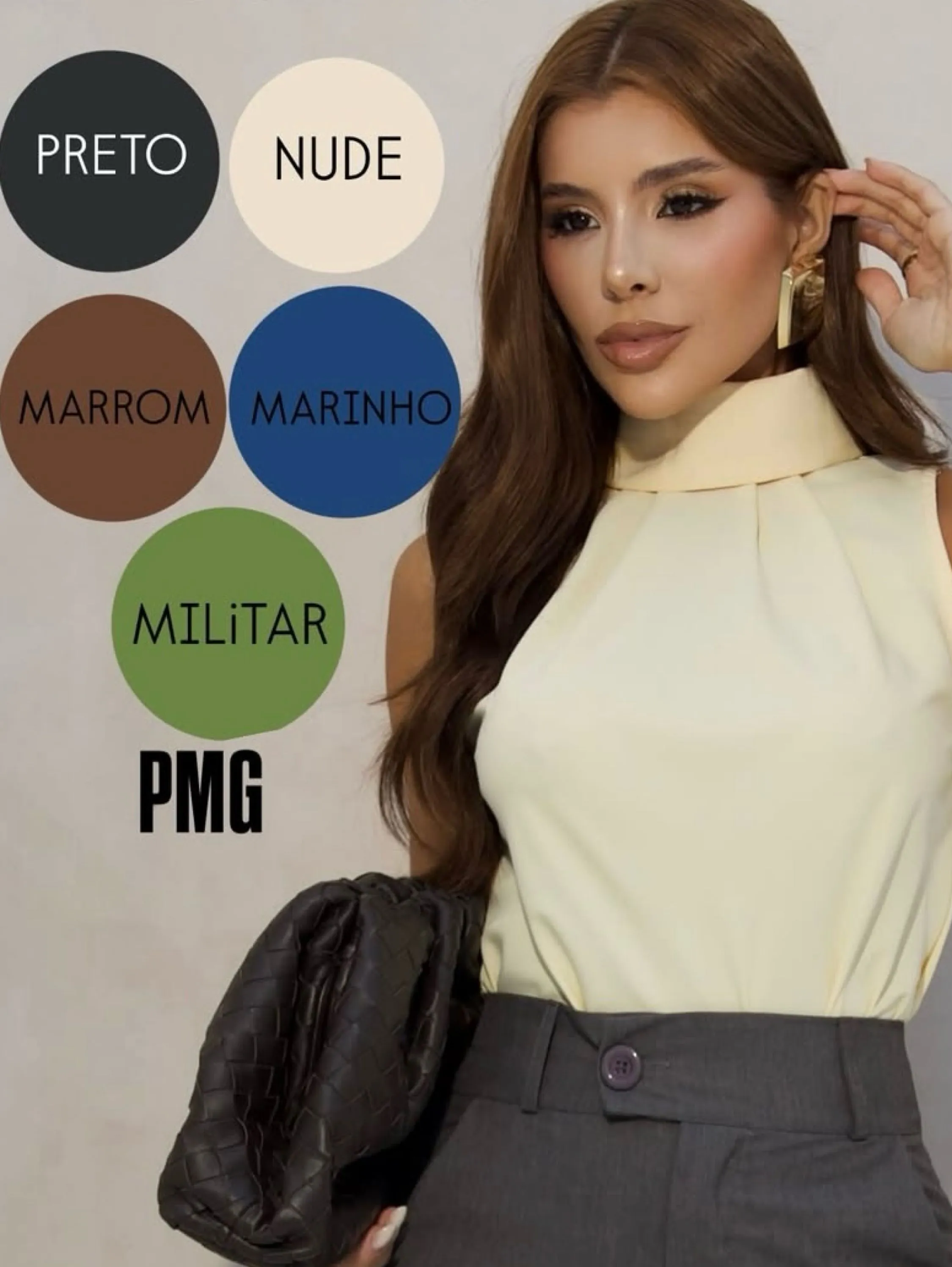 Blusa Lumi regata